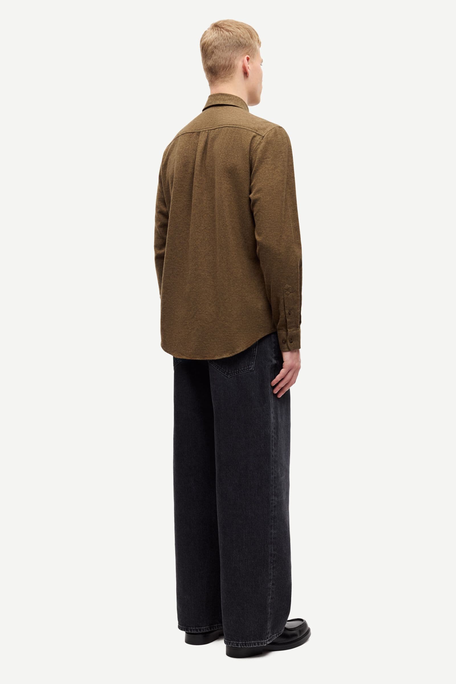 Liam NX shirt 14039 Turkish Coffee