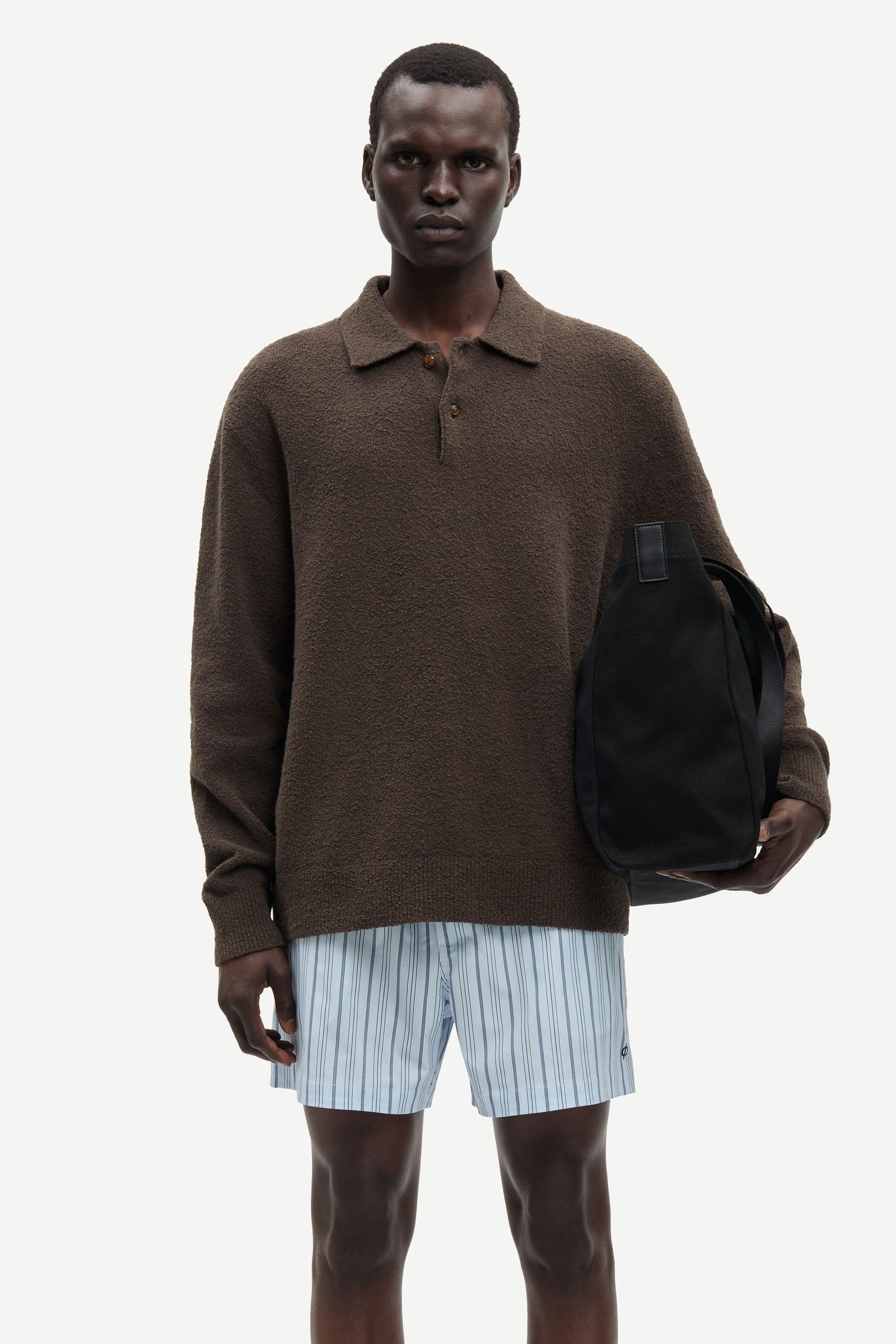 Sanino Polo 15179 Black Olive