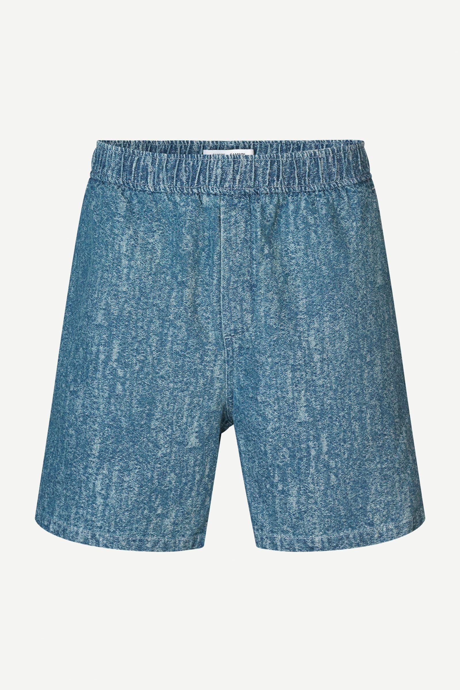 Sajabari shorts 15240 Washed denim