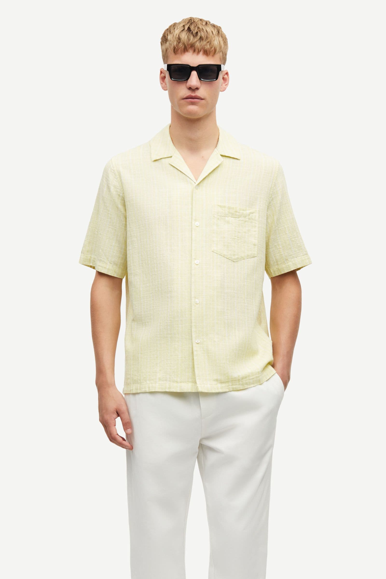 Saoscar AP shirt 14246 Pale green st
