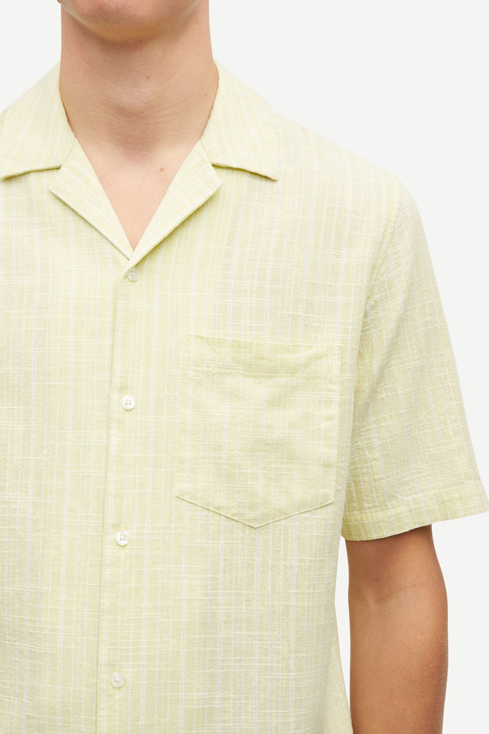 Saoscar AP shirt 14246 Pale green st
