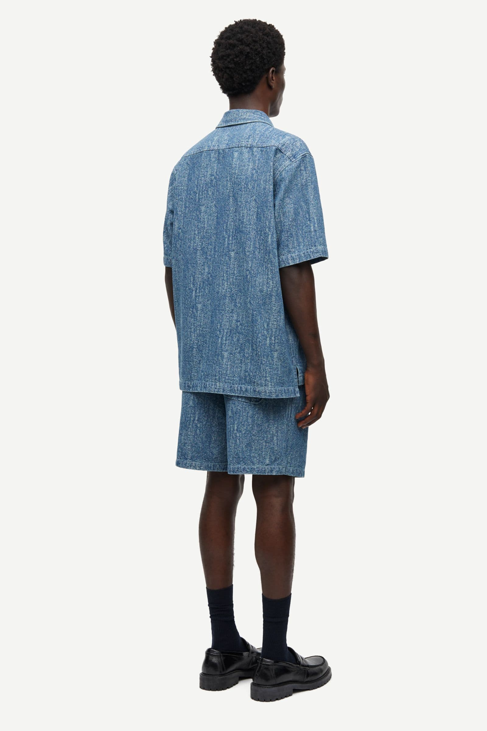 Saayo X shirt 15240 Washed denim