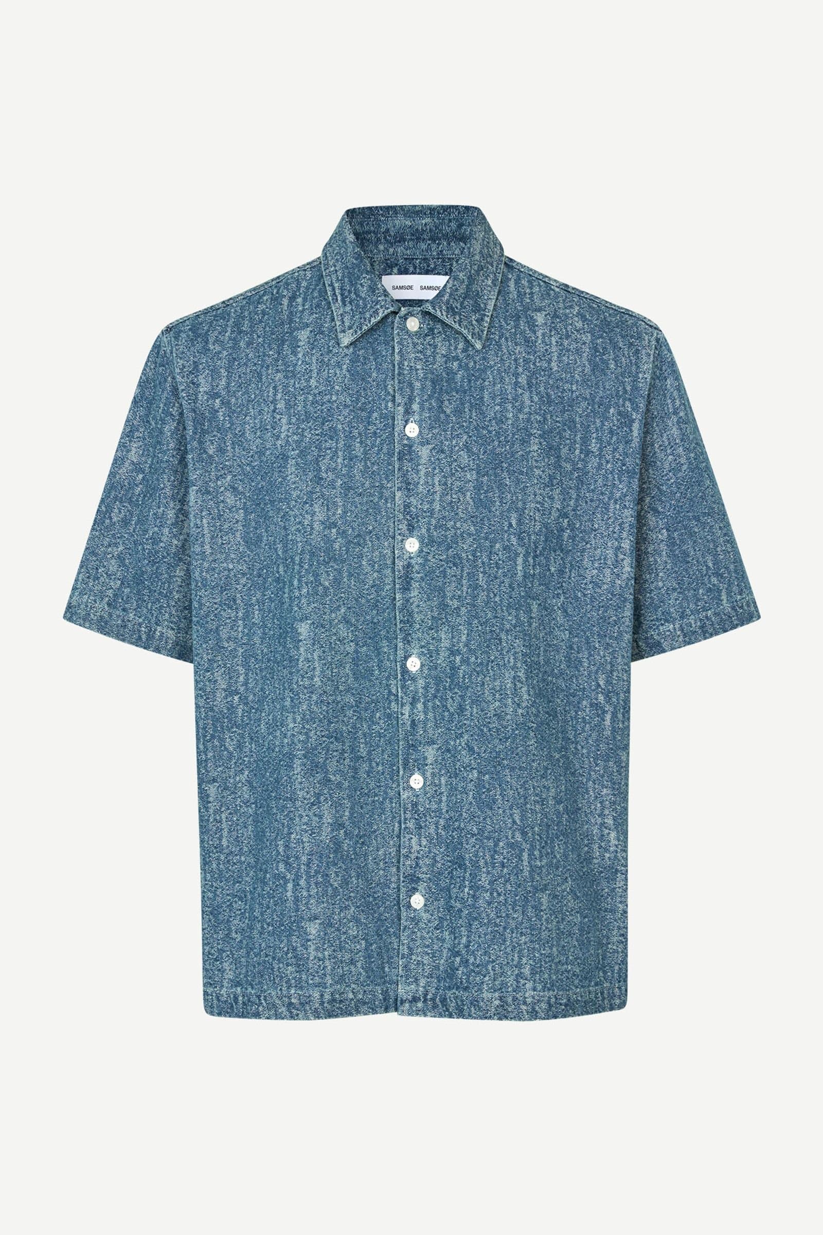 Saayo X shirt 15240 Washed denim