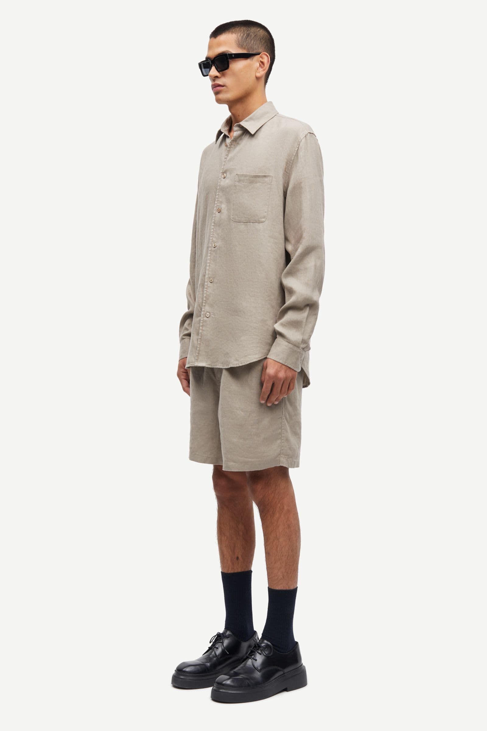 Sajabari shorts 14329 Greige