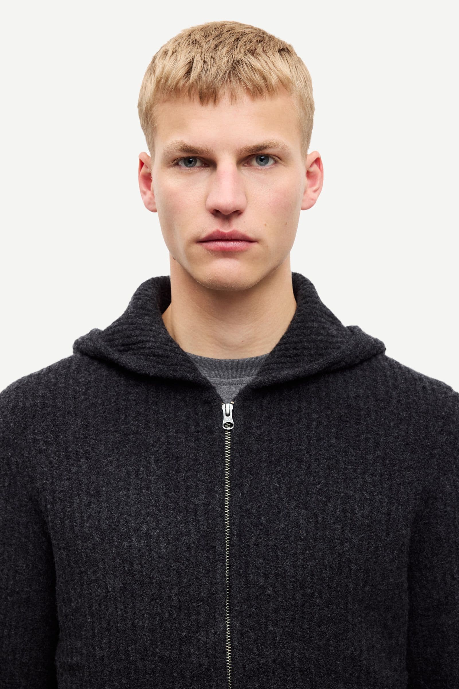 Sakoji Hoodie 15329 Black Mel.