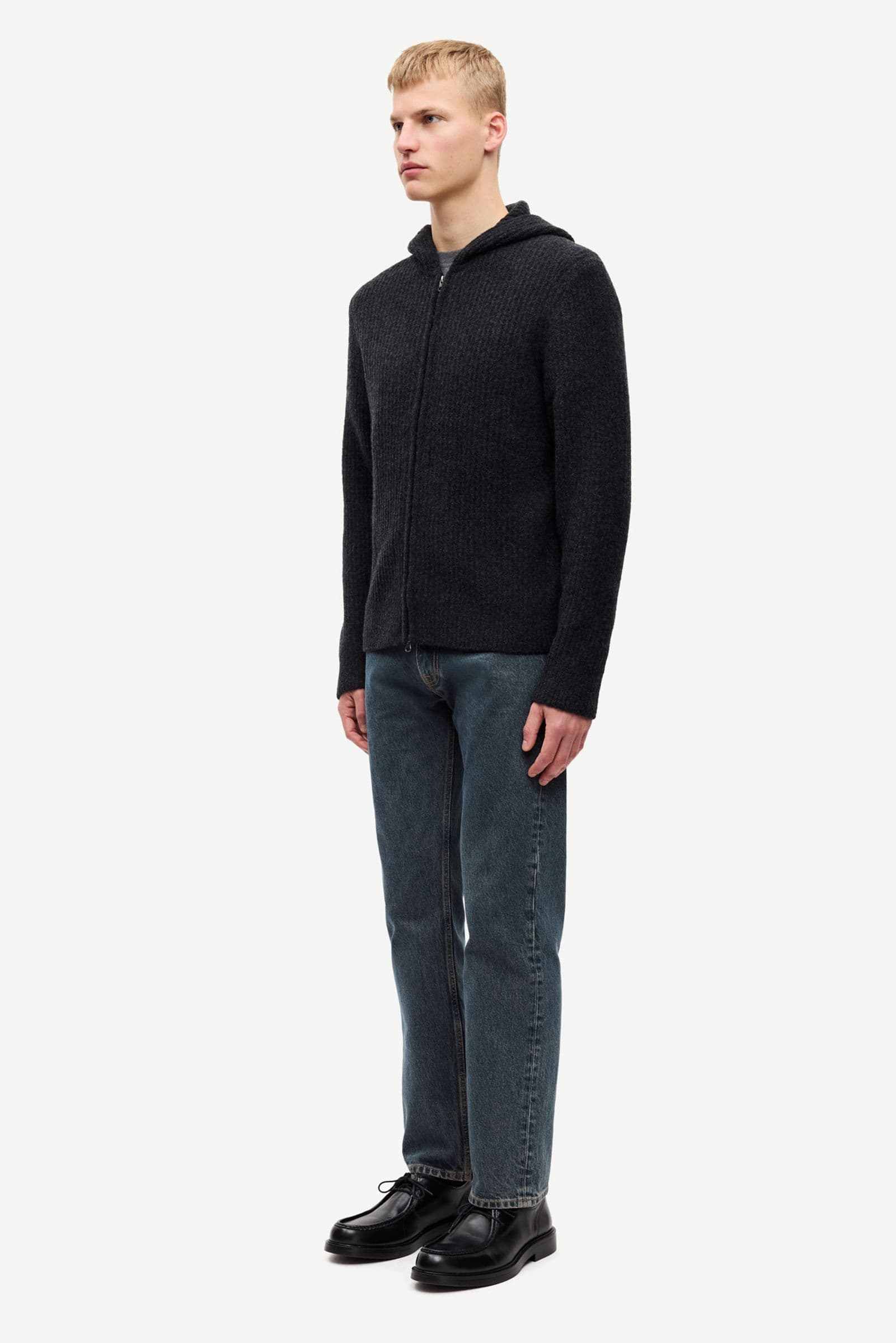 Sakoji Hoodie 15329 Black Mel.