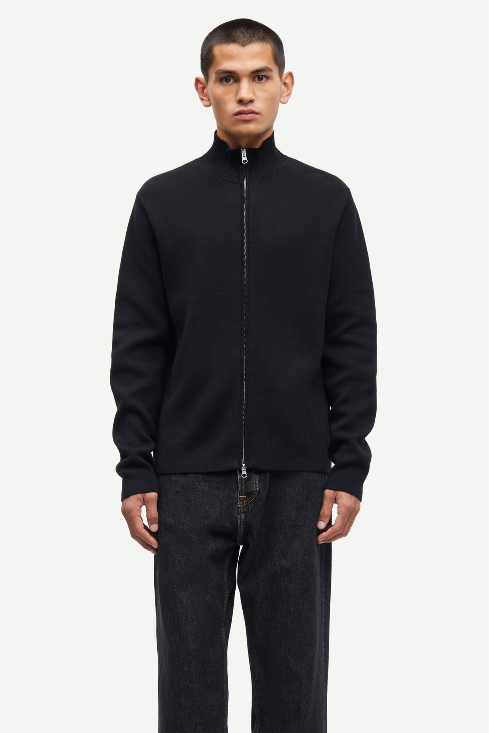 Saniklas Full Zip 15333 Black