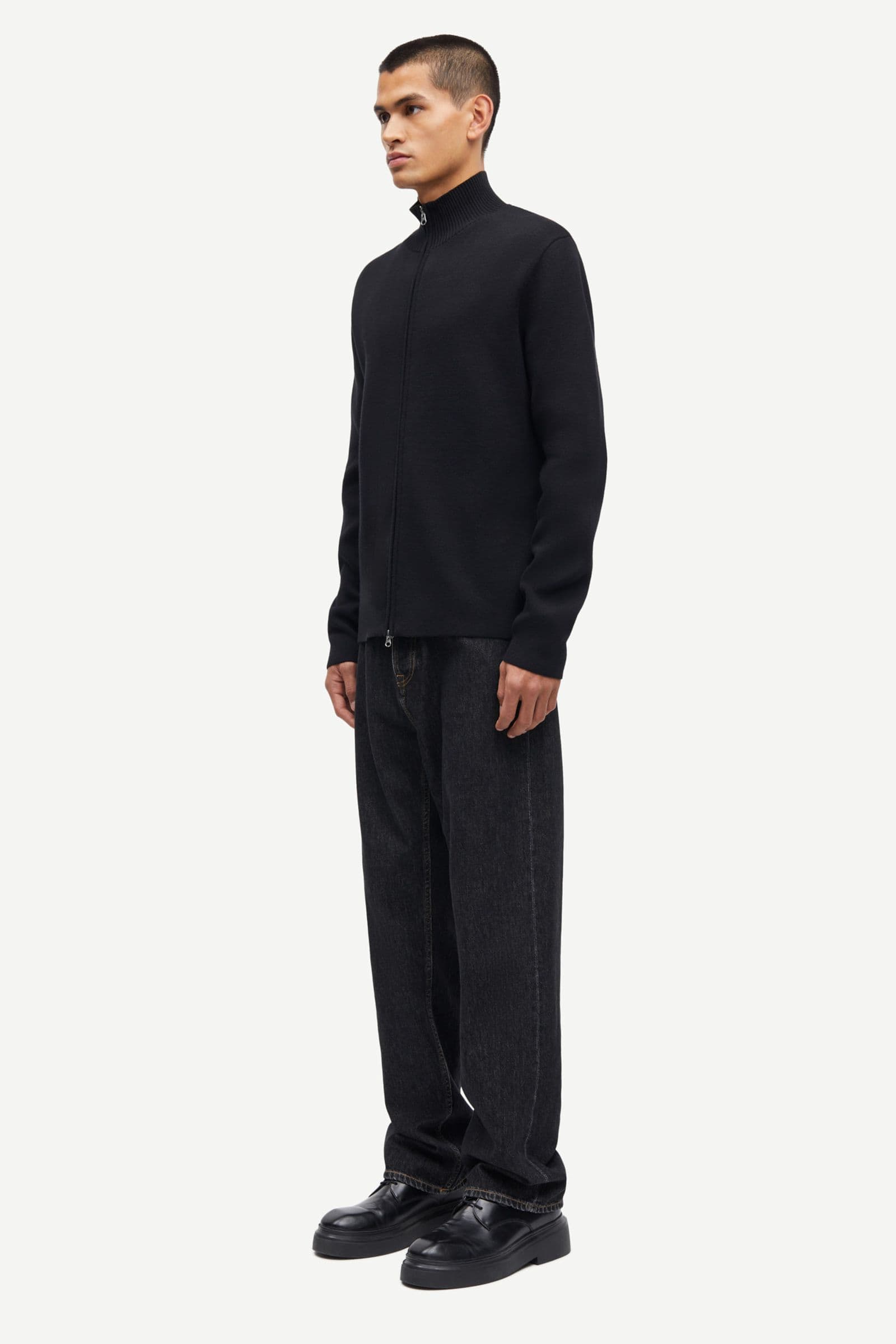 Saniklas Full Zip 15333 Black