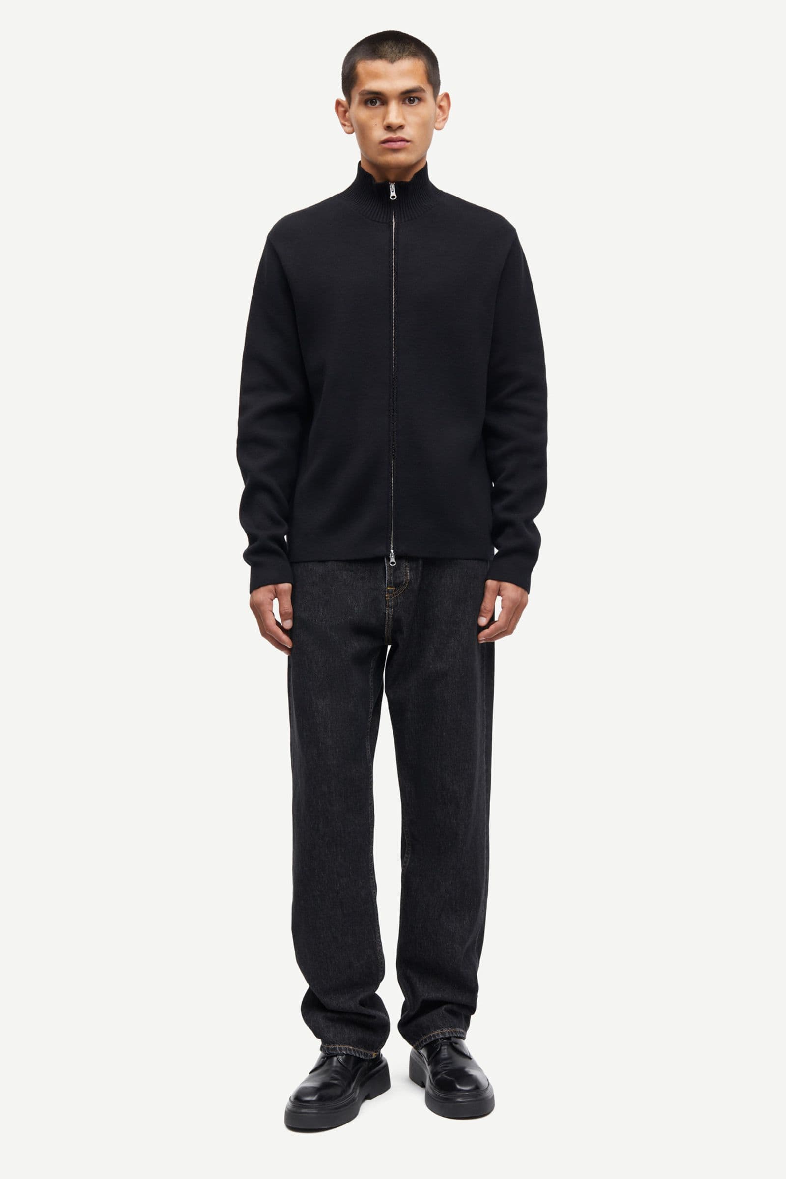 Saniklas Full Zip 15333 Black