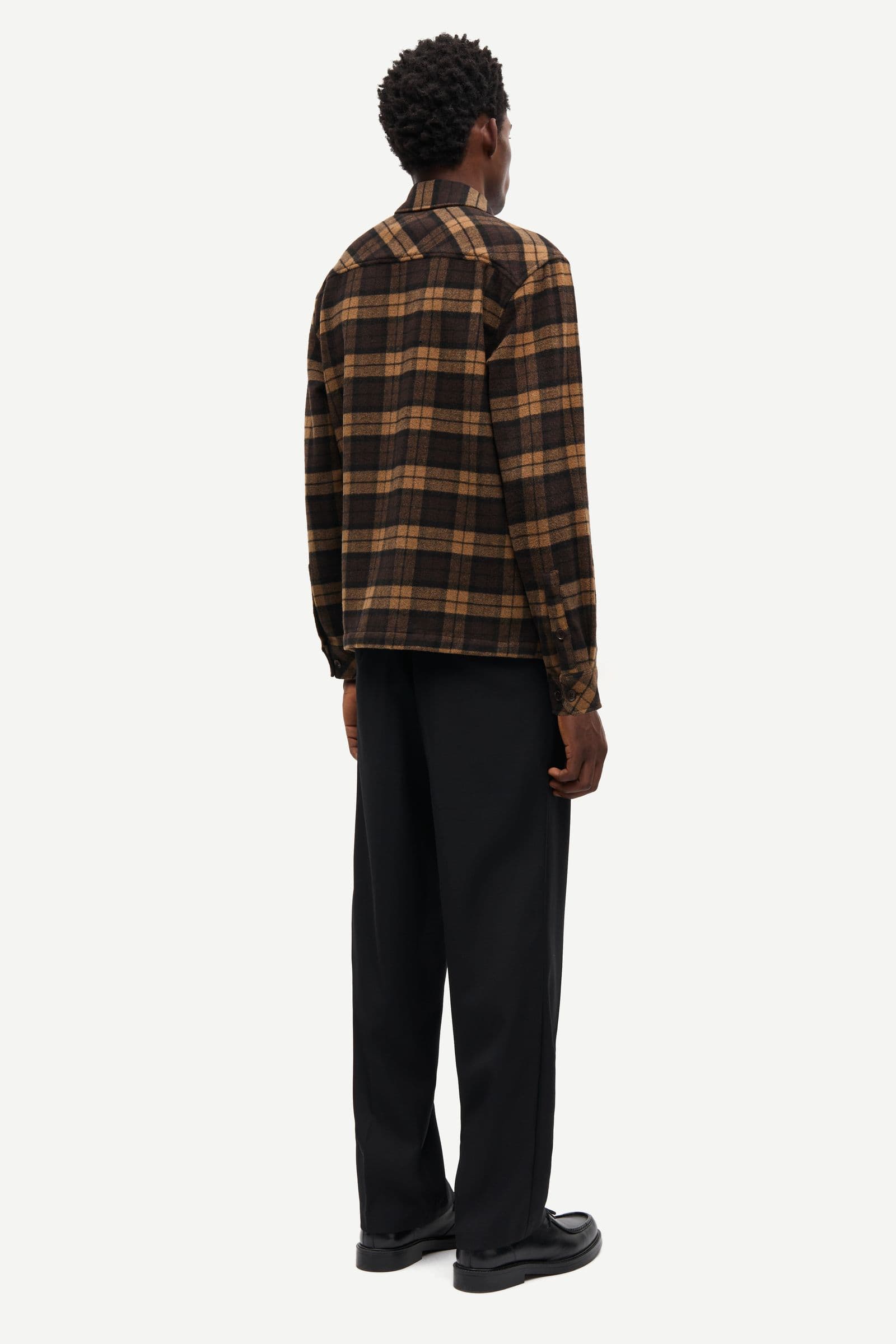 Sacastor X H overshirt 14089 Turkish coffee ch.