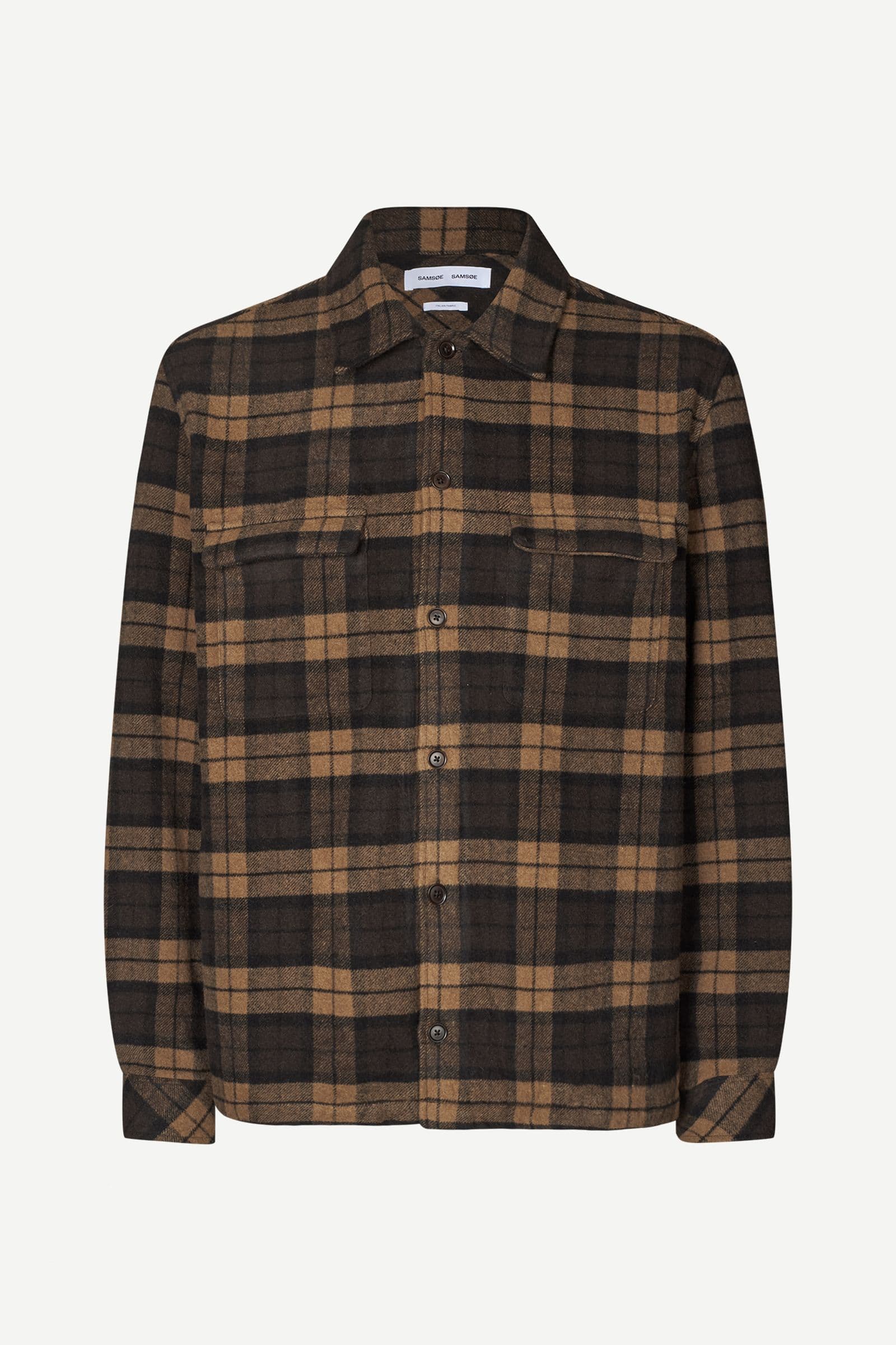 Sacastor X H overshirt 14089 Turkish coffee ch.