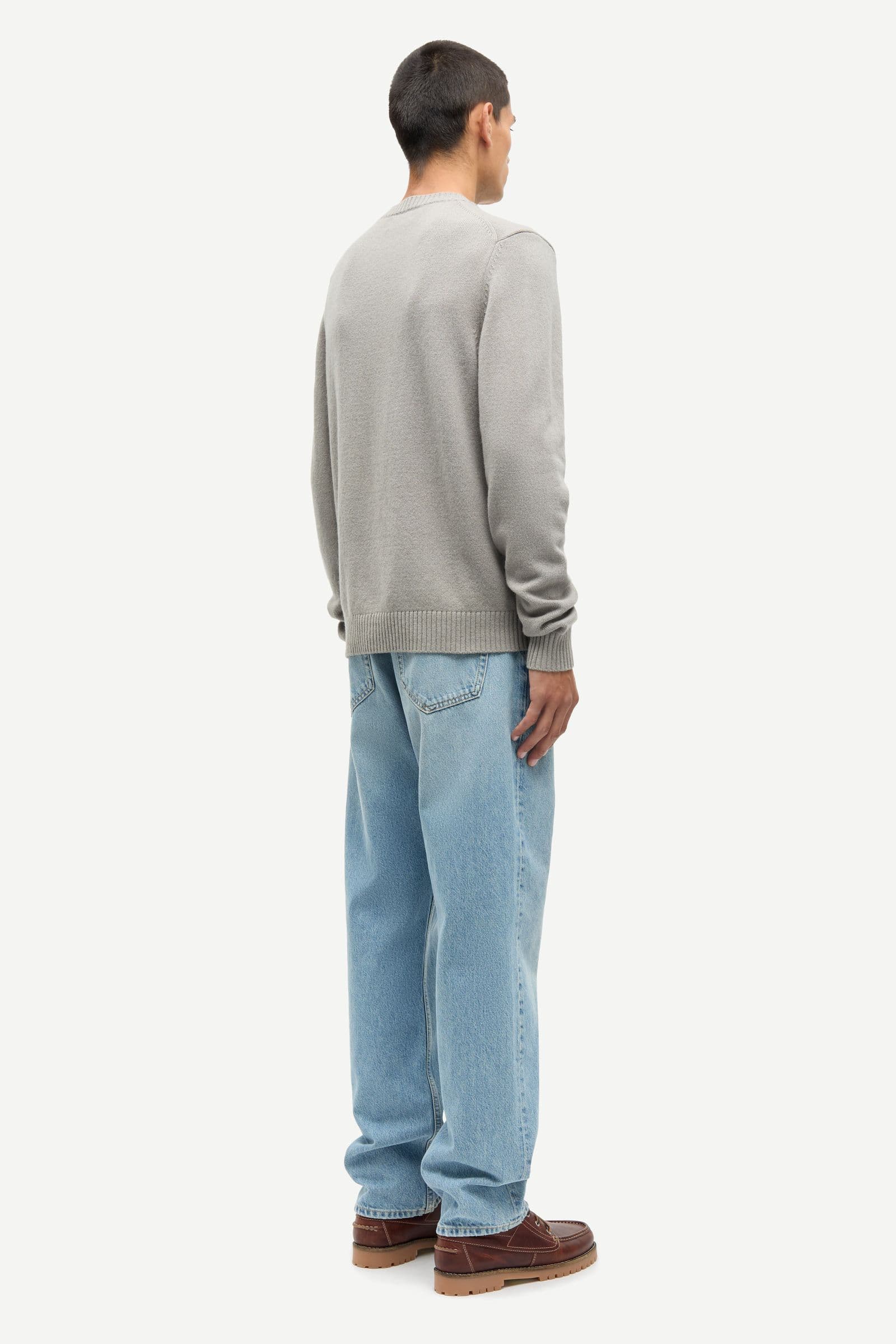 Sylli crew neck 132 Elephant Skin