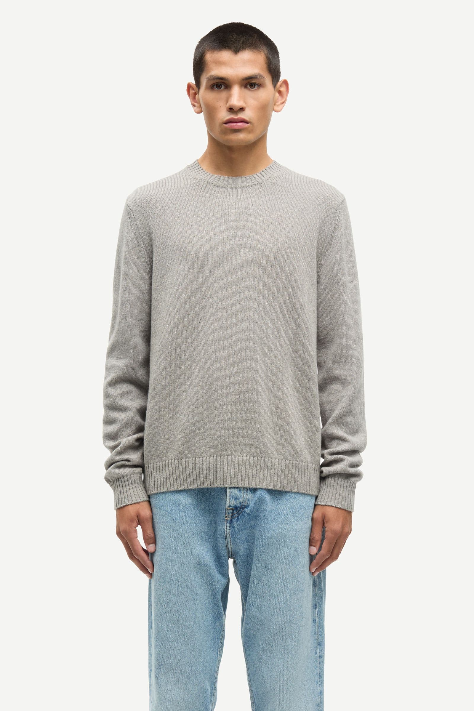 Sylli crew neck 132 Elephant Skin