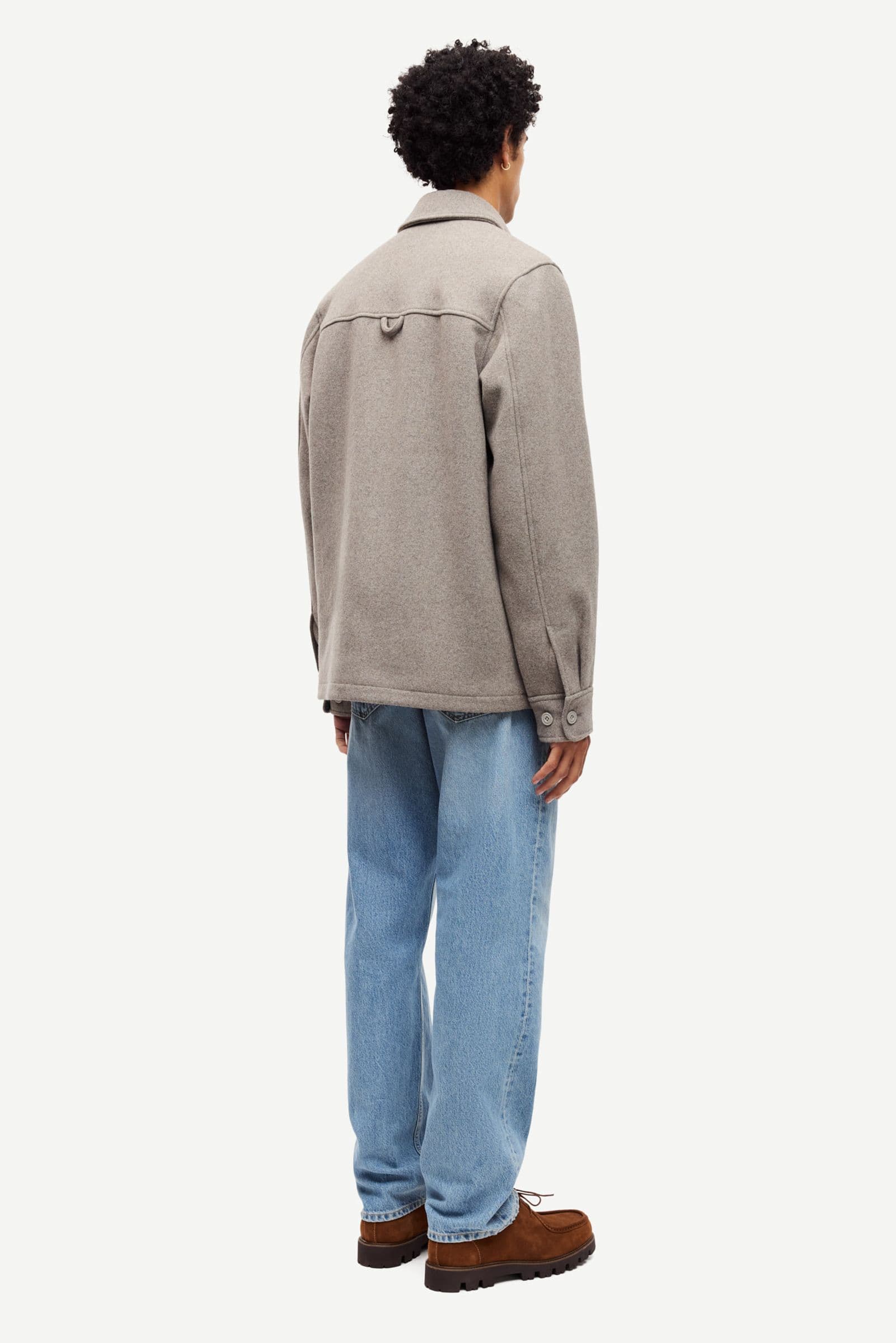 Pally shirt jacket 14163 Elephant Skin