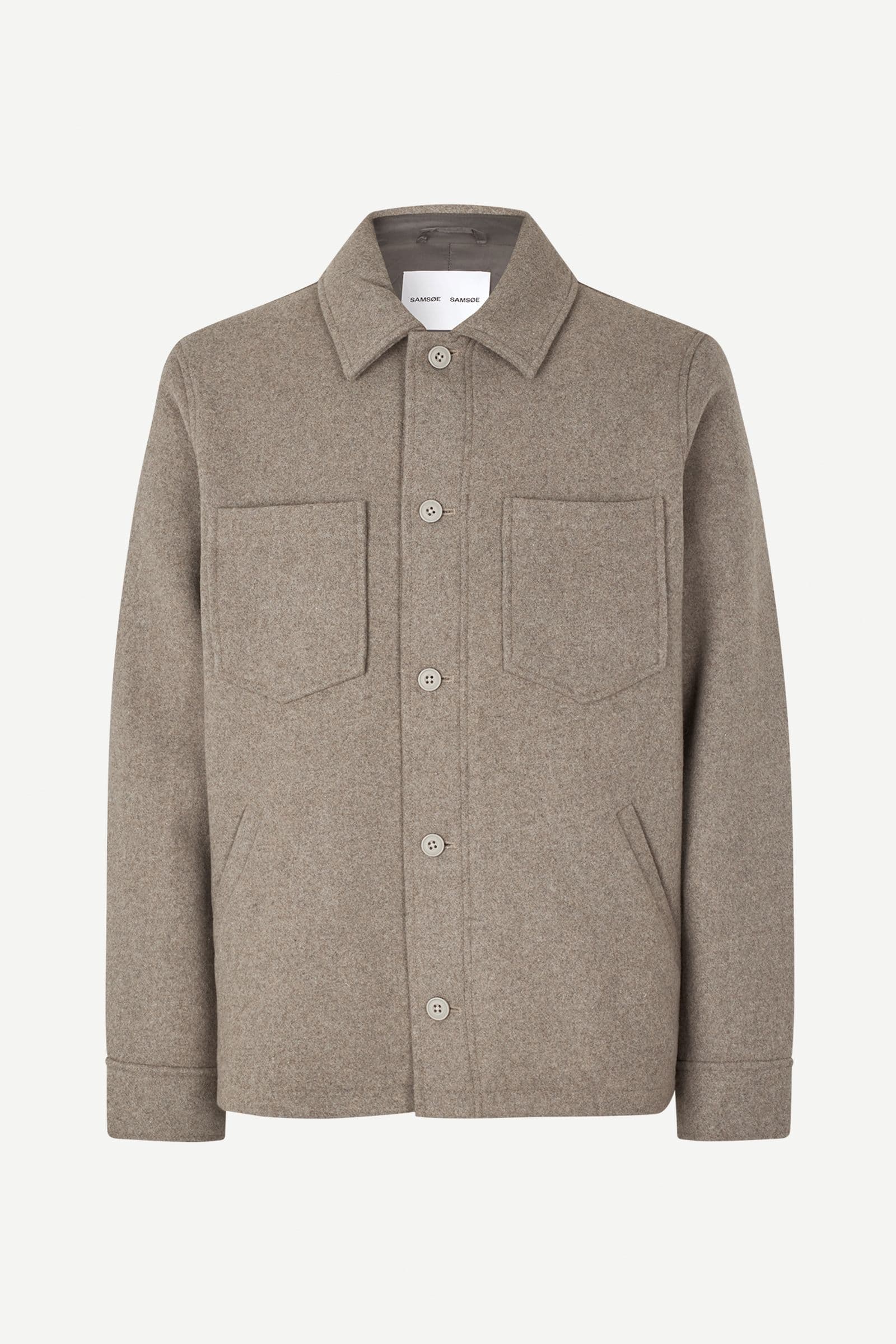 Pally shirt jacket 14163 Elephant Skin