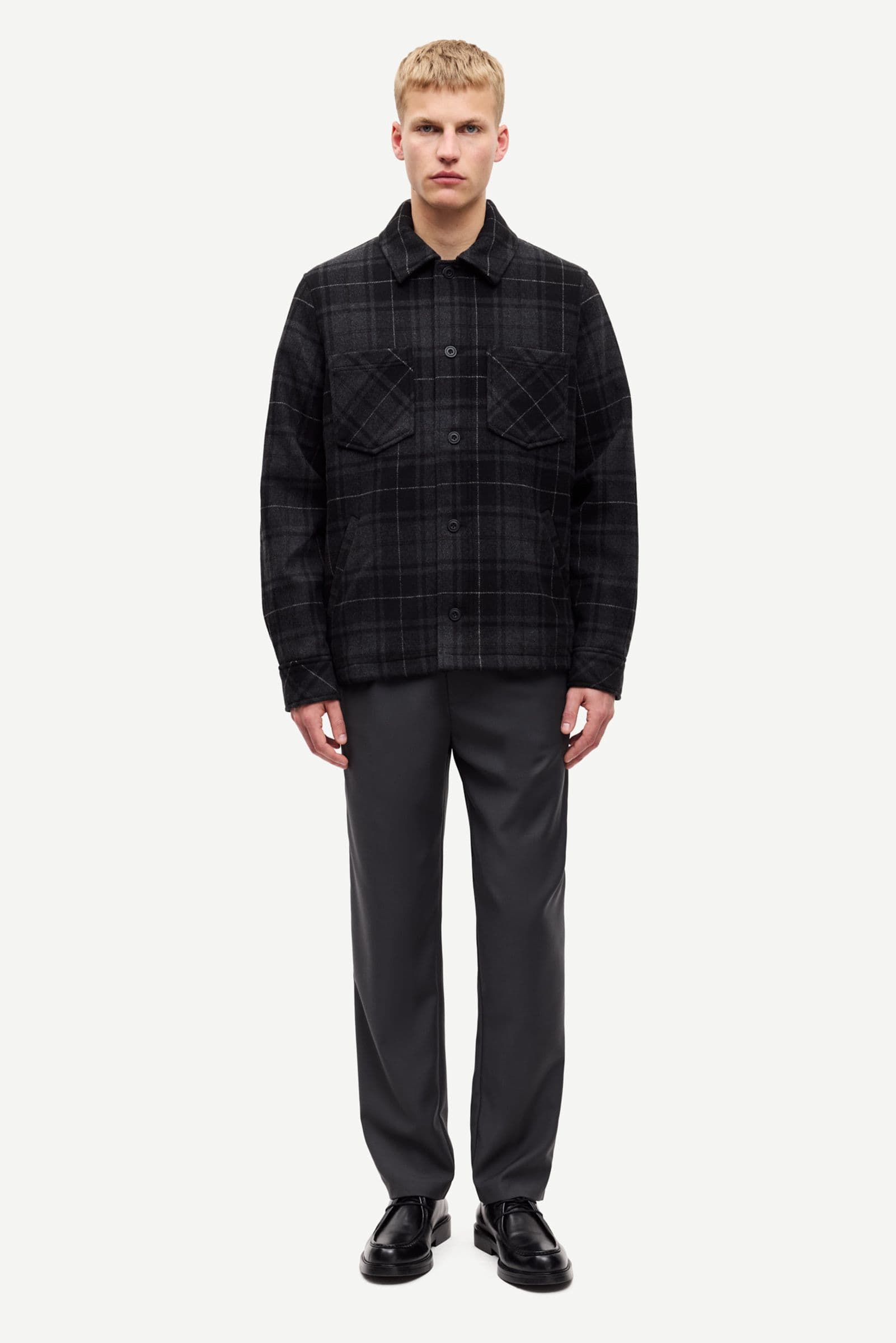 Pally shirt jacket 14163 Black ch.