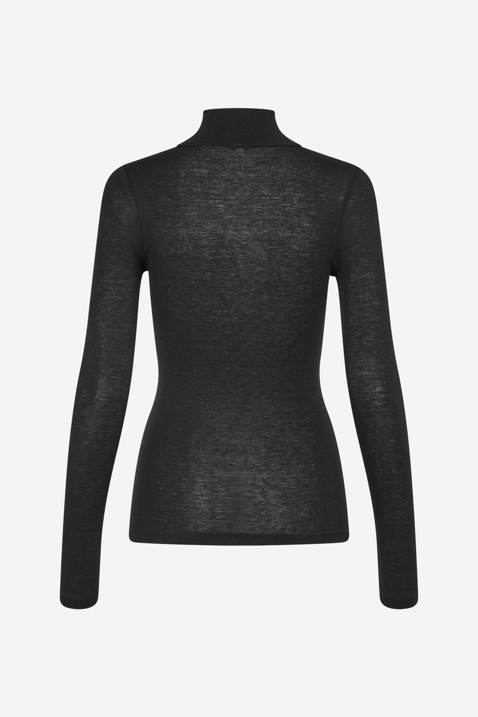 Sadou t-n t-shirt ls 15499 Black
