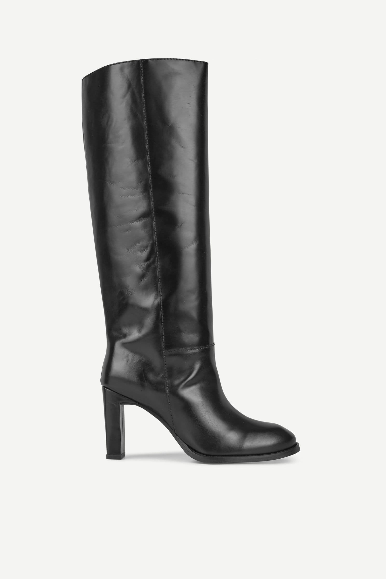 Sadally boots high 14859 Black