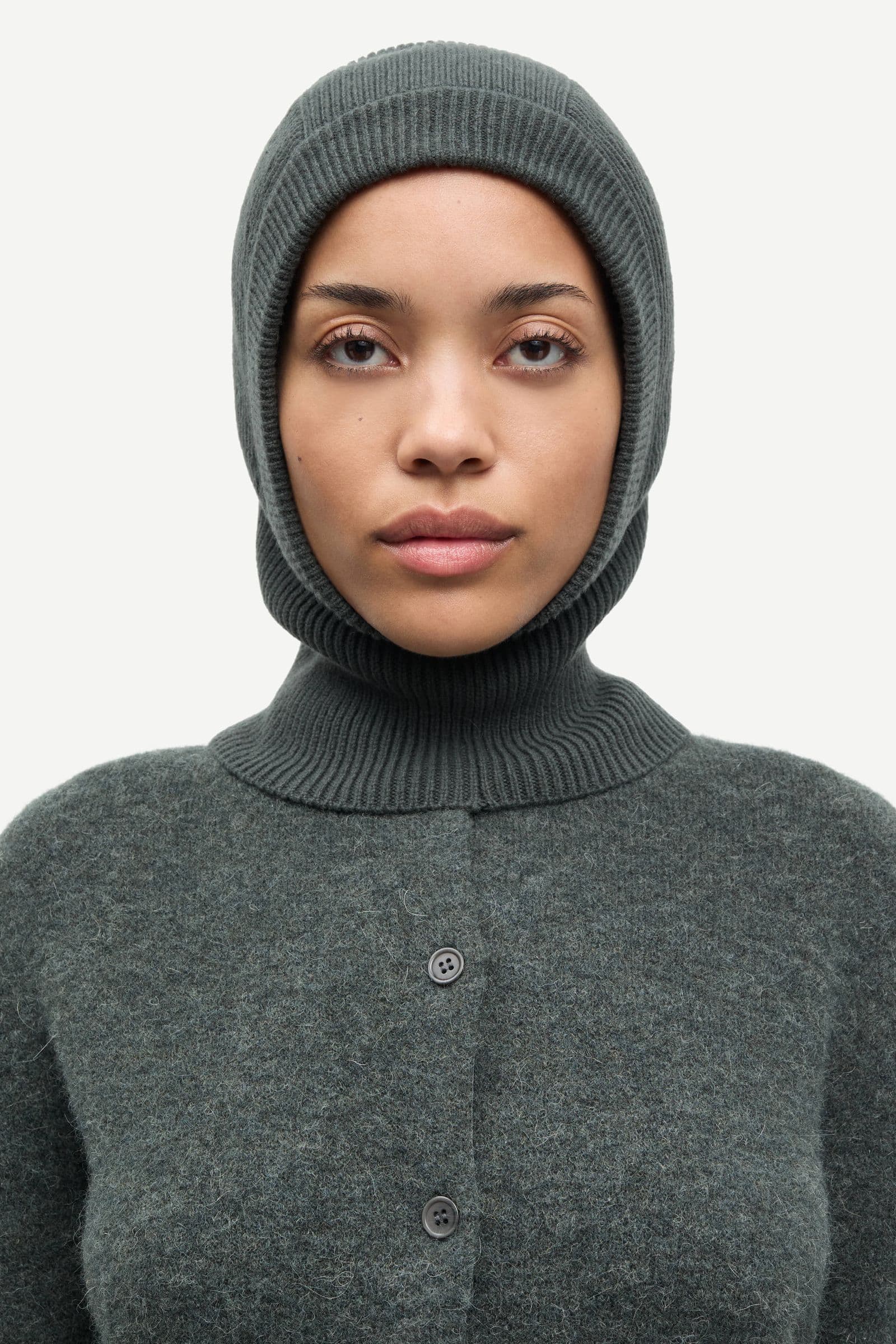 Sacharlotte balaclava 15010 Dark Evergreen