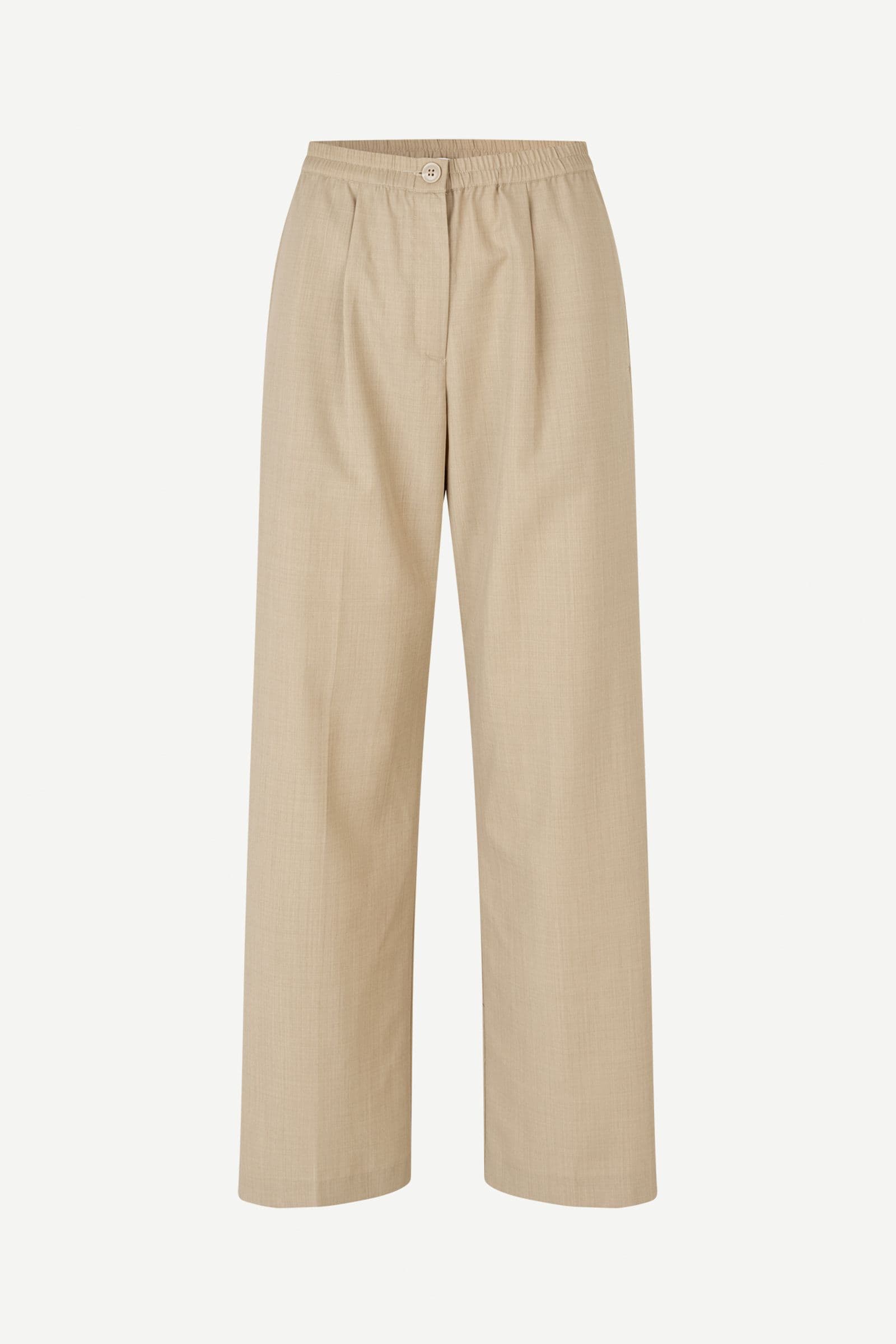 Satove trousers 15449 White Pepper