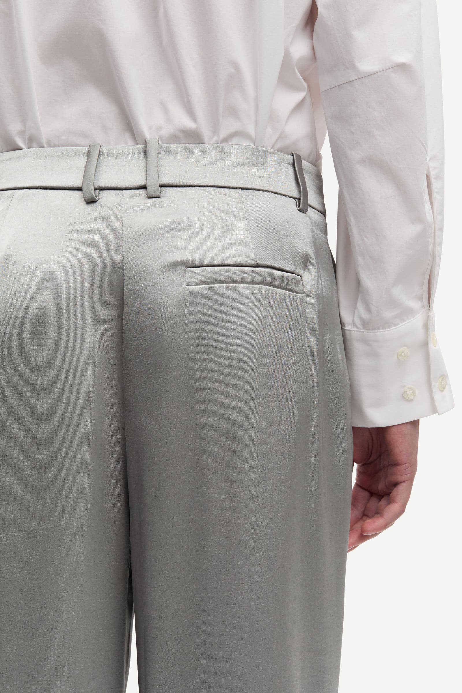 Saagnete trousers 12956 Limestone