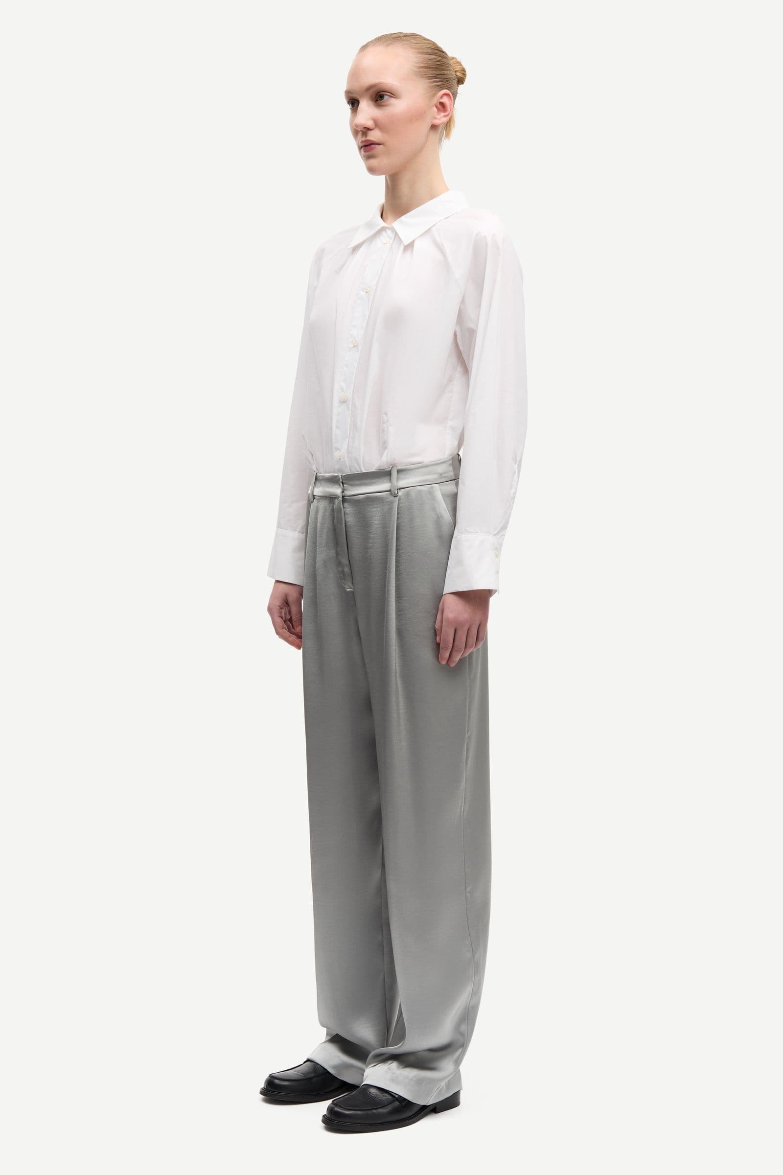 Saagnete trousers 12956 Limestone