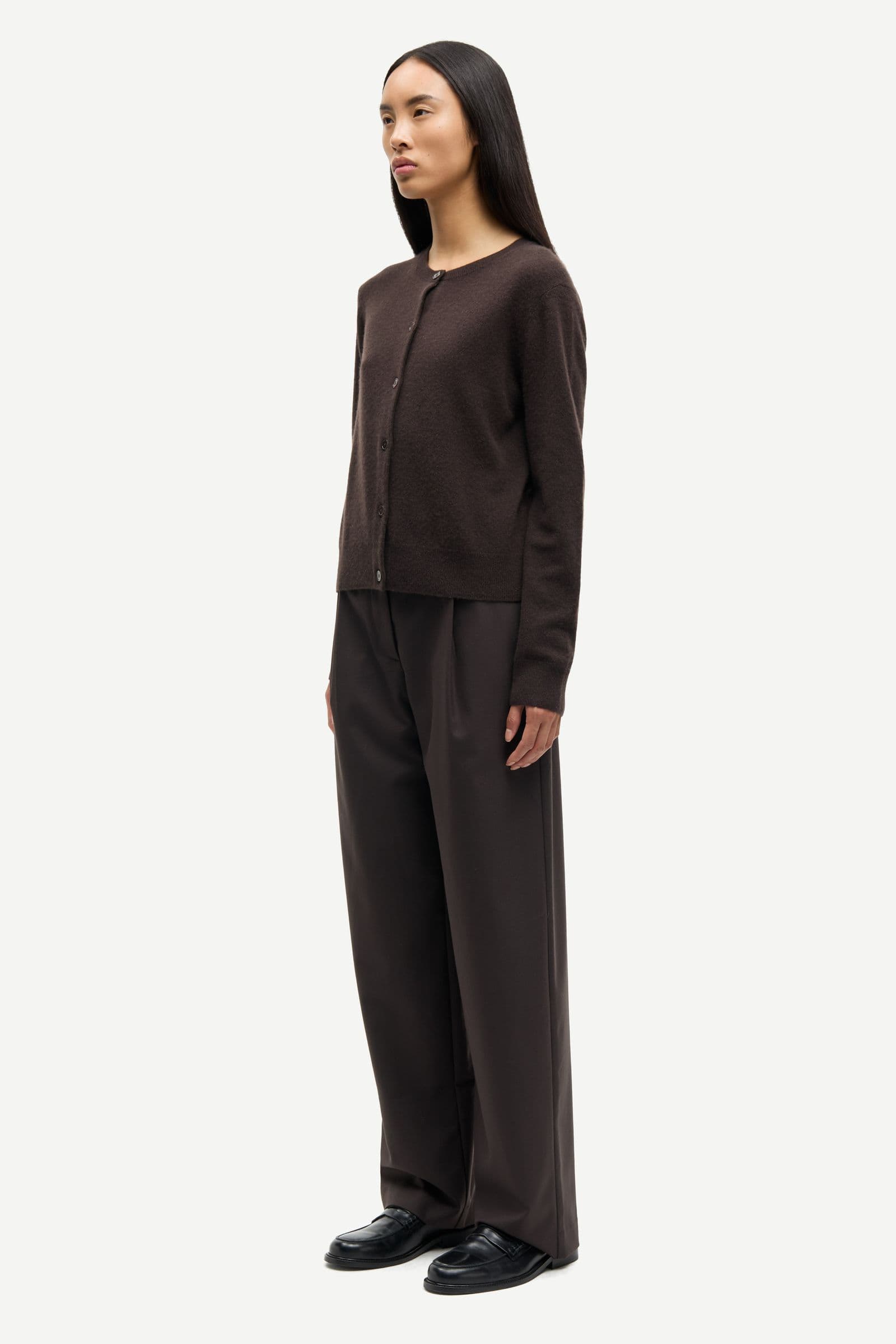 Saboston Cardigan 6304 Black Coffee