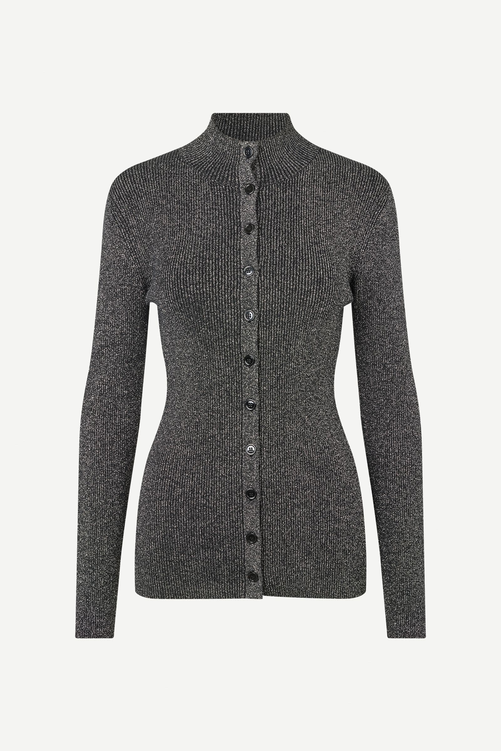 Saleonore lurex cardigan 15600 Black Lux.