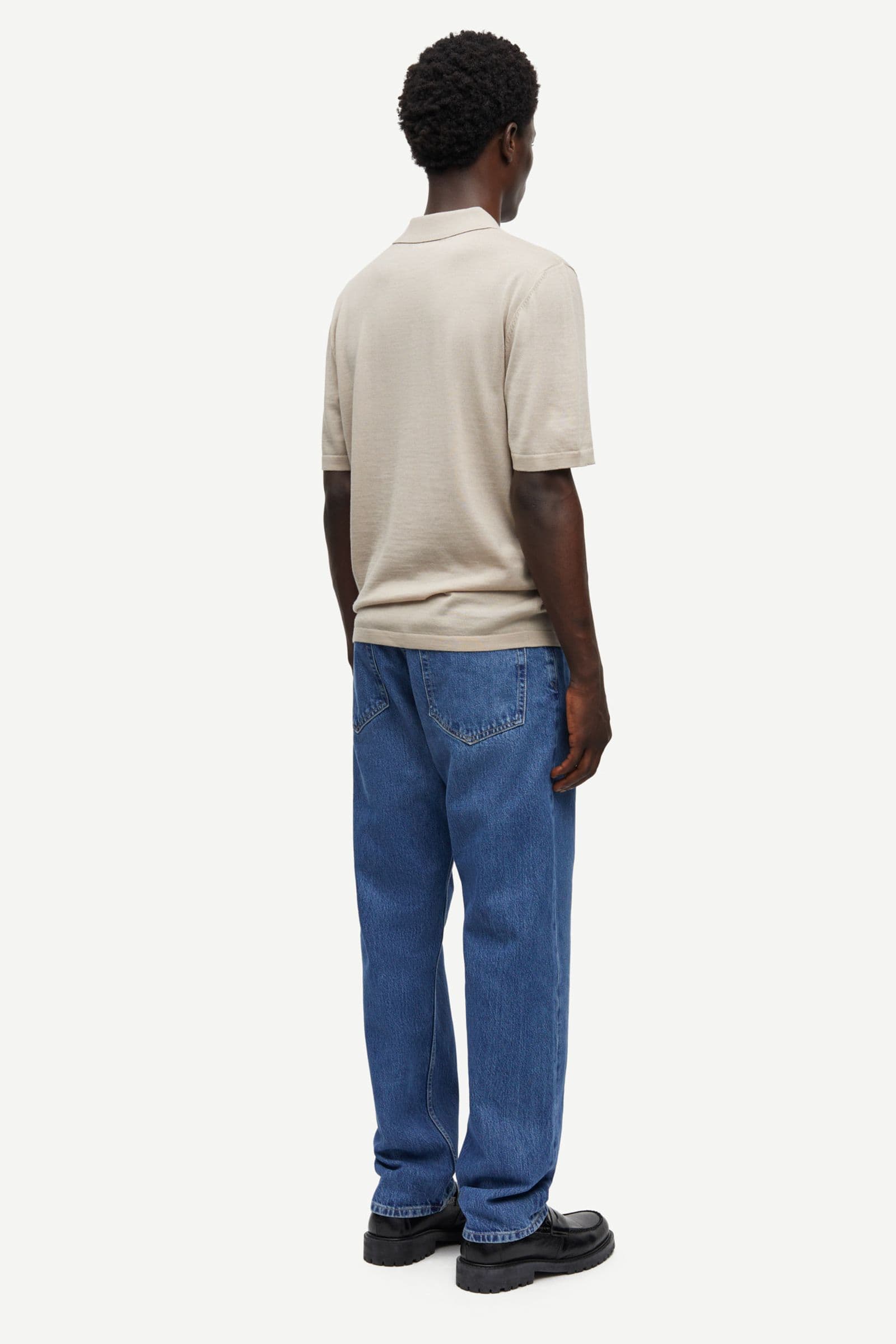 Sarowan knit polo 15477 Pure Cashmere