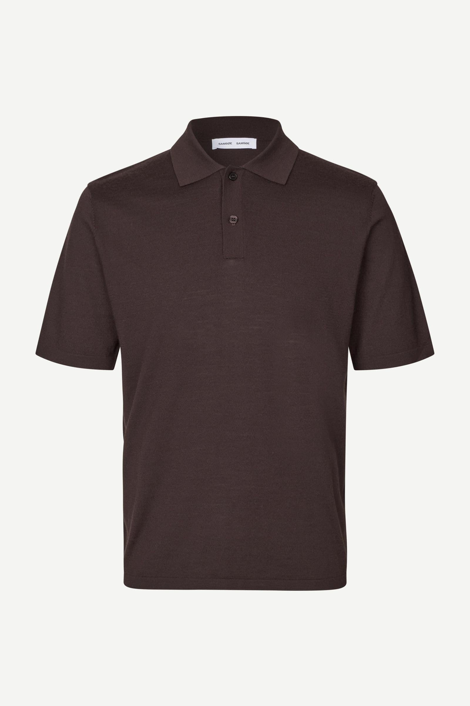 Sarowan knit polo 15477 Black Coffee