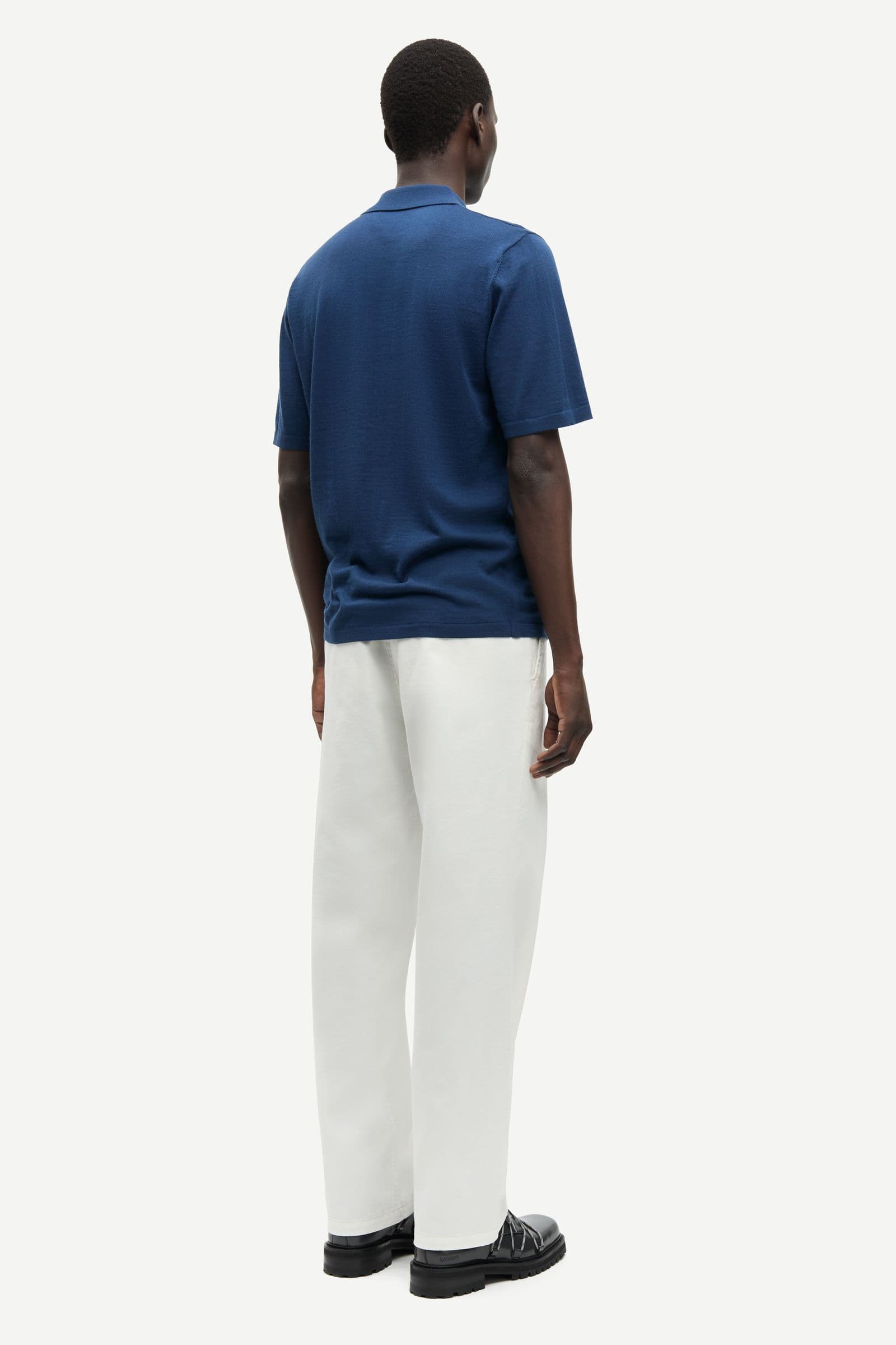Sarowan knit polo 15477 Insignia Blue