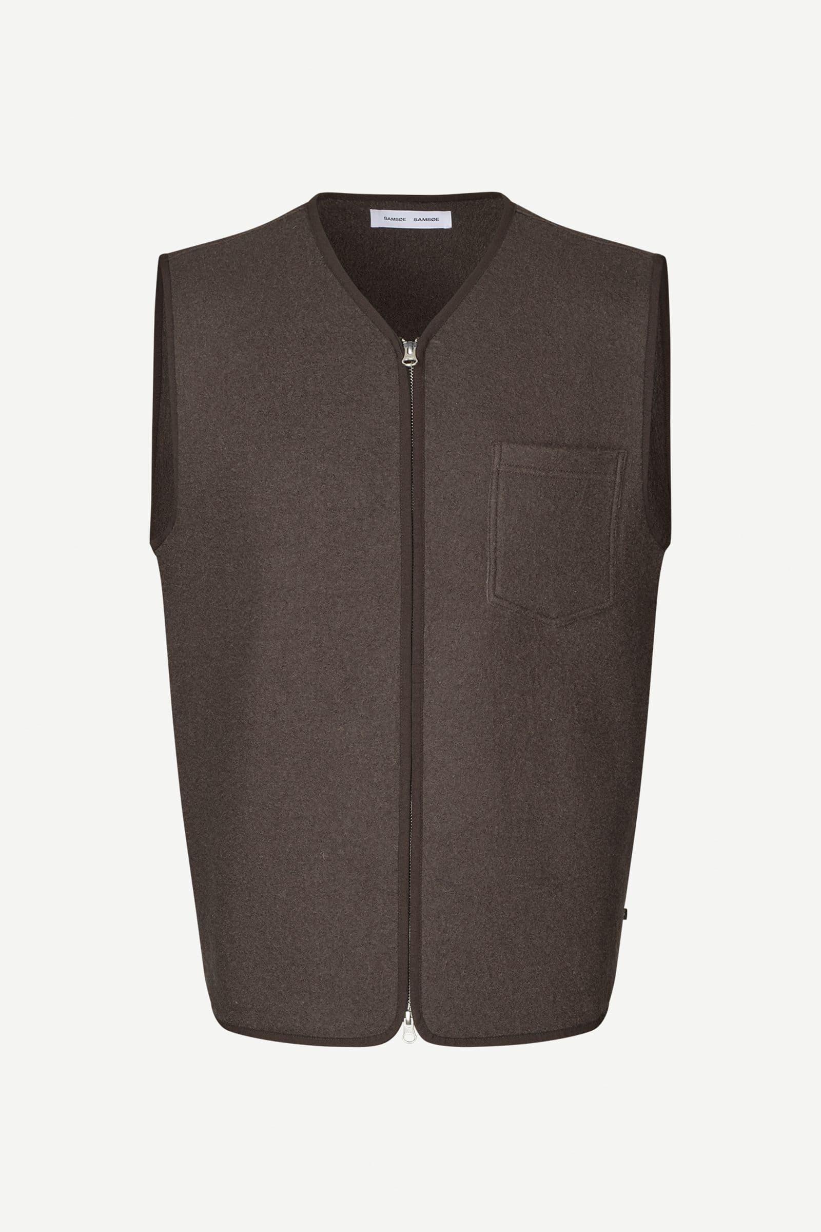 Sahannes vest 14612 Turkish Coffee