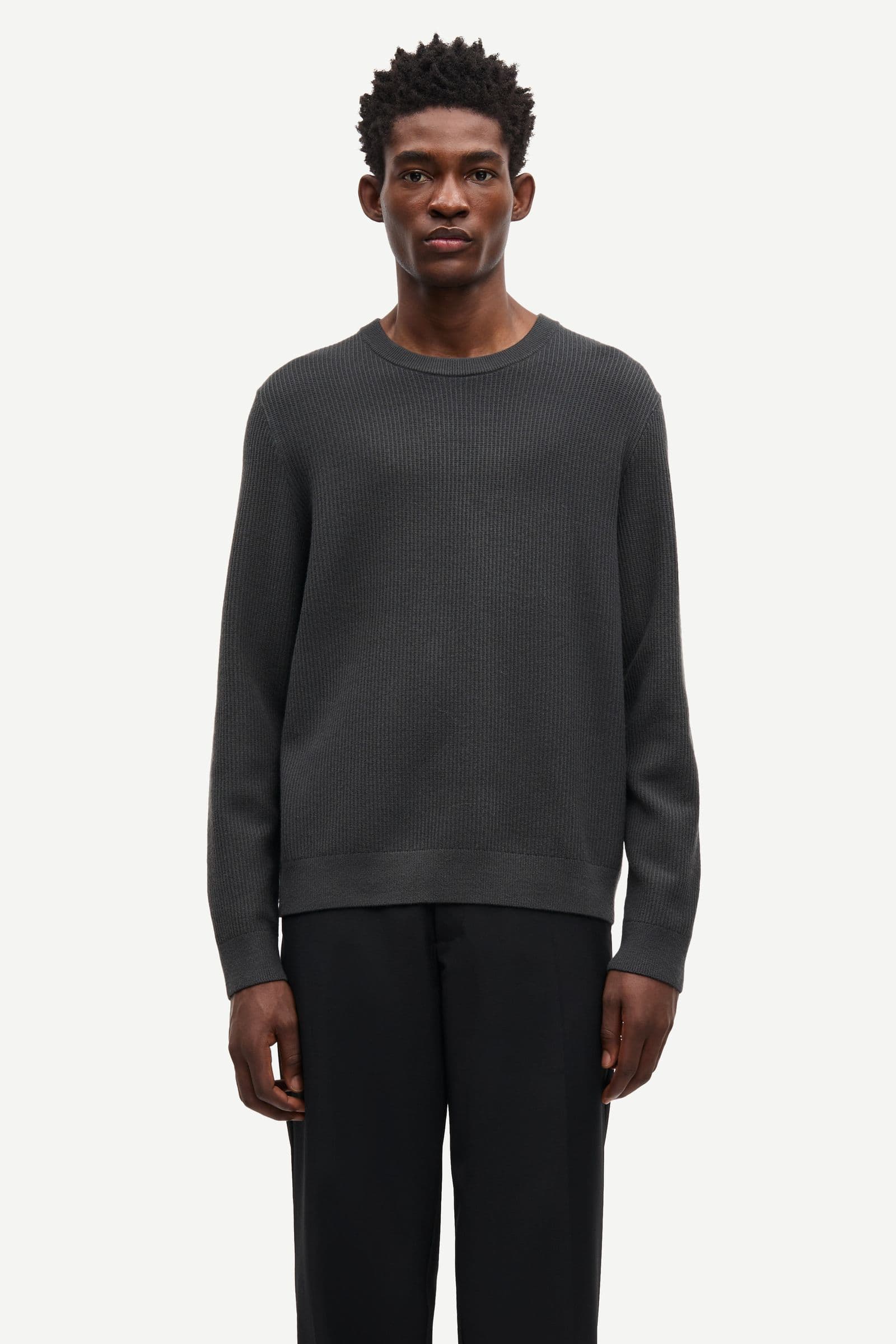 Sadem sweater 10490 Black Oyster