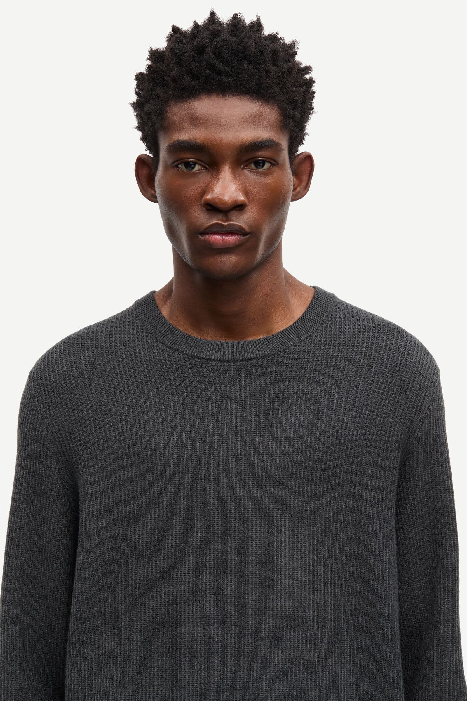 Sadem sweater 10490 Black Oyster