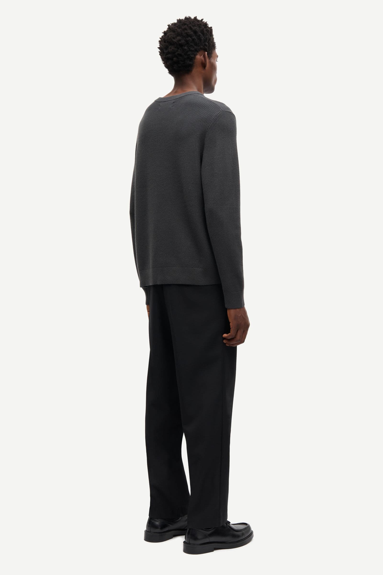 Sadem sweater 10490 Black Oyster