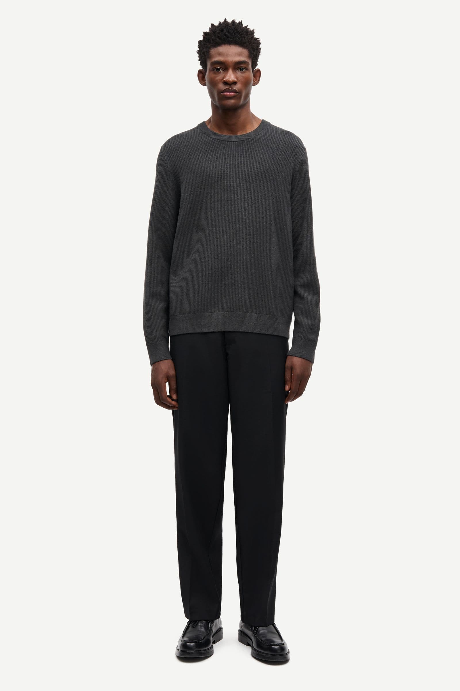 Sadem sweater 10490 Black Oyster