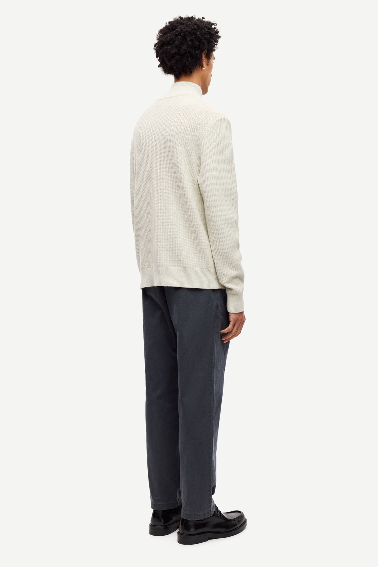 Sadem zip cardigan 10490 Silver Birch