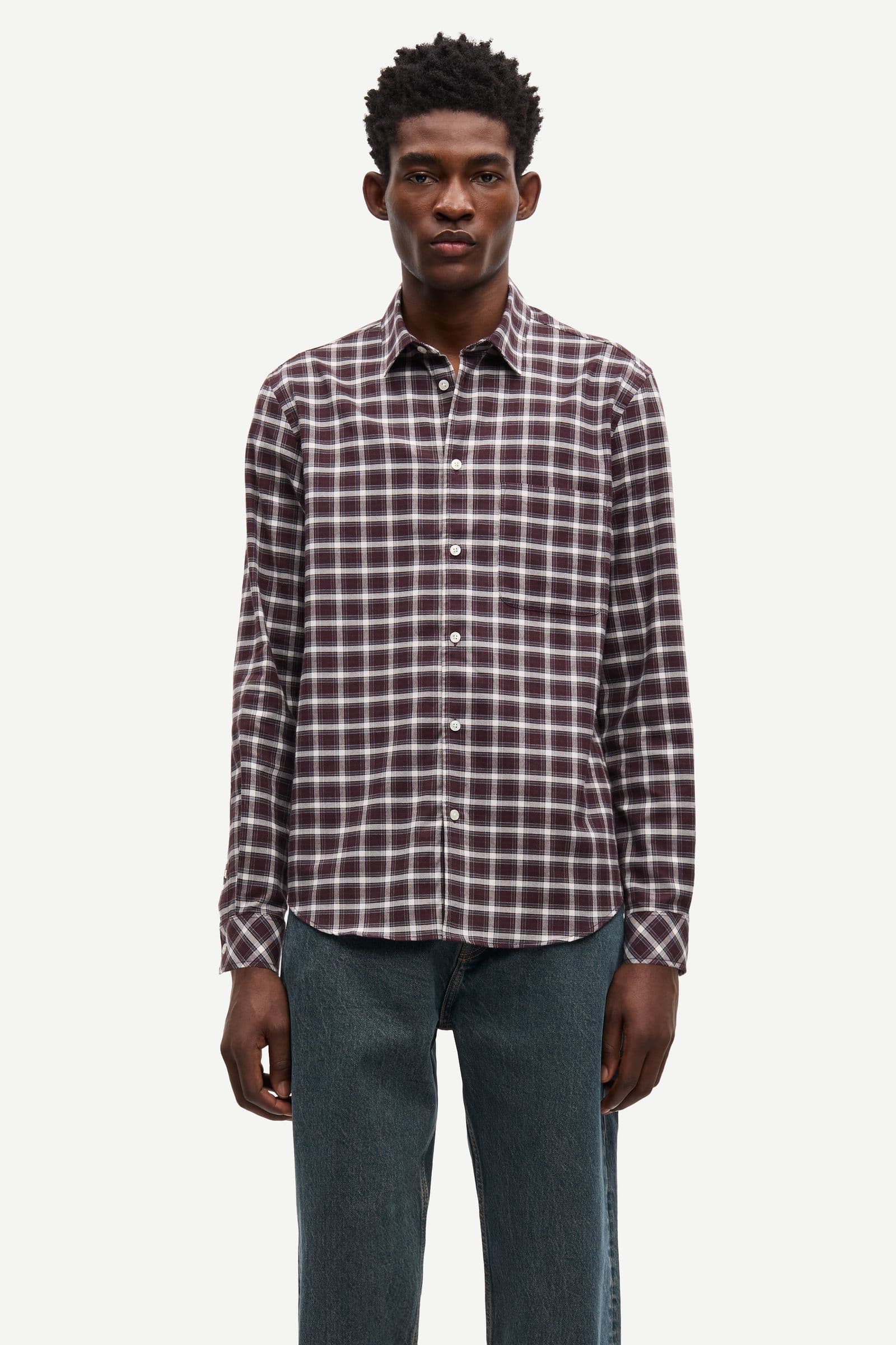 Saliam NJ shirt 14826 Raisin ch.