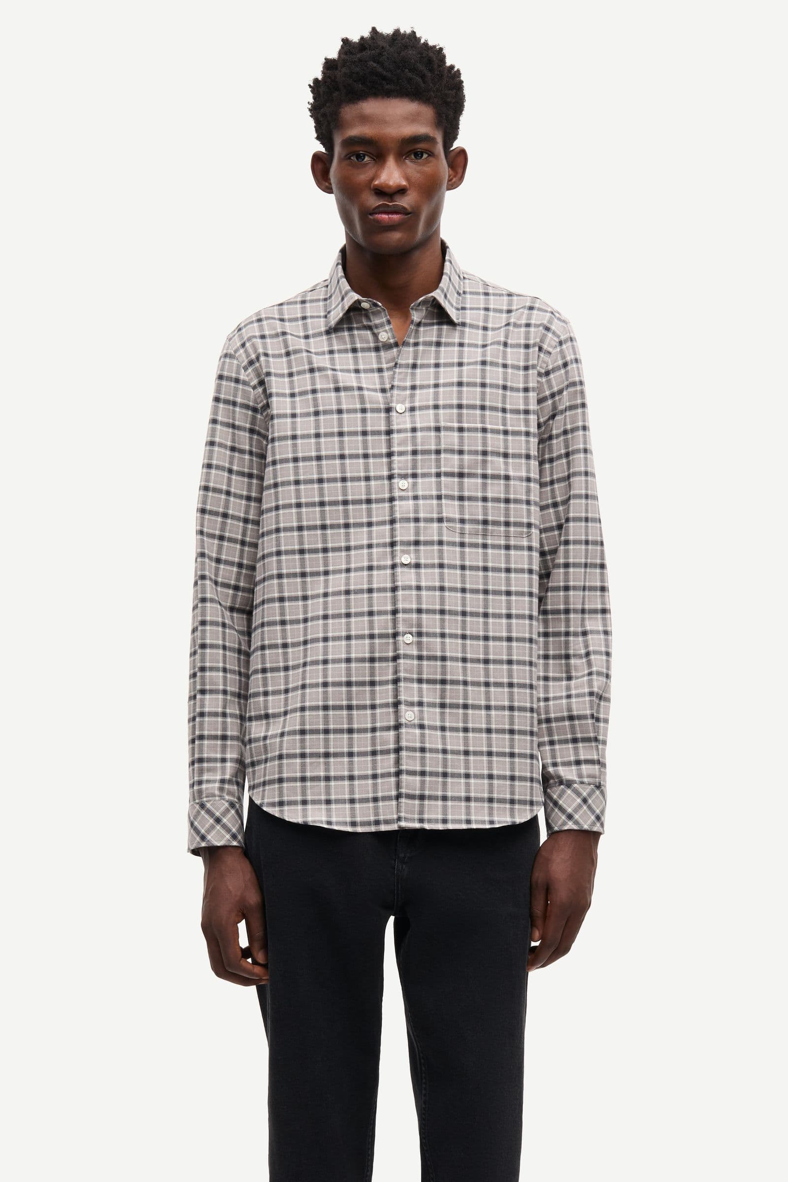 Saliam NJ shirt 14826 Elephant skin ch.