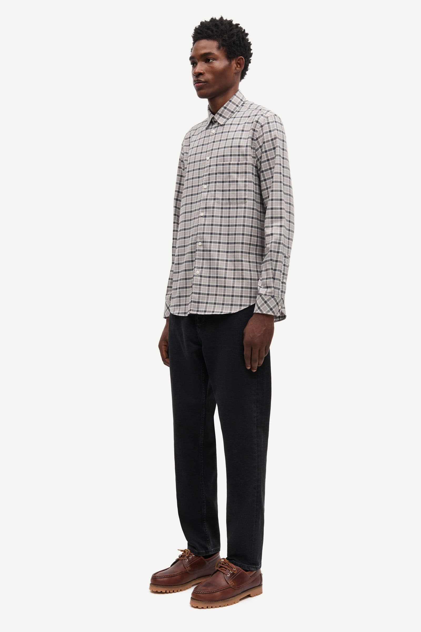 Saliam NJ shirt 14826 Elephant skin ch.