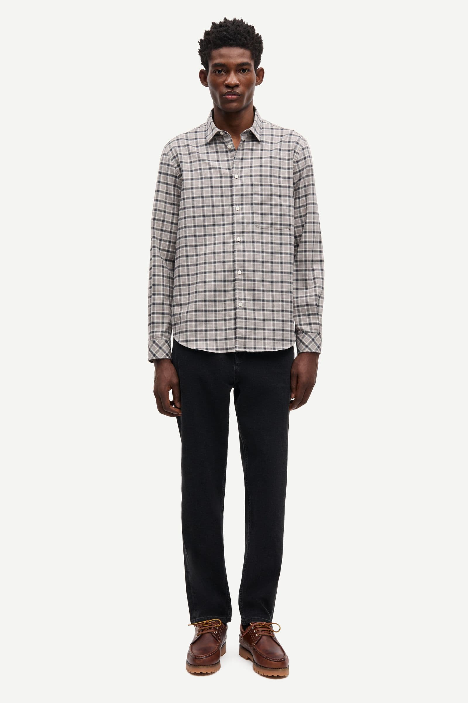 Saliam NJ shirt 14826 Elephant skin ch.