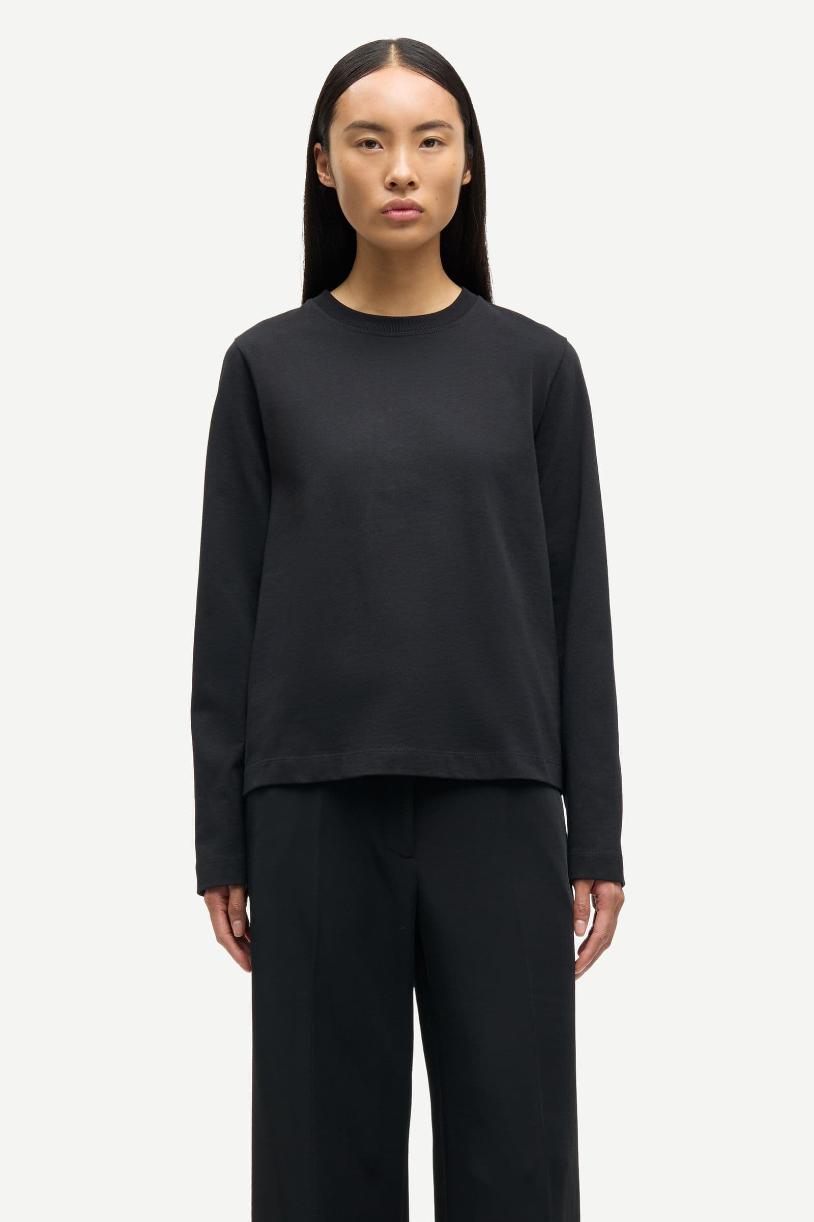 Sacamino ls t-shirt 6024 Black