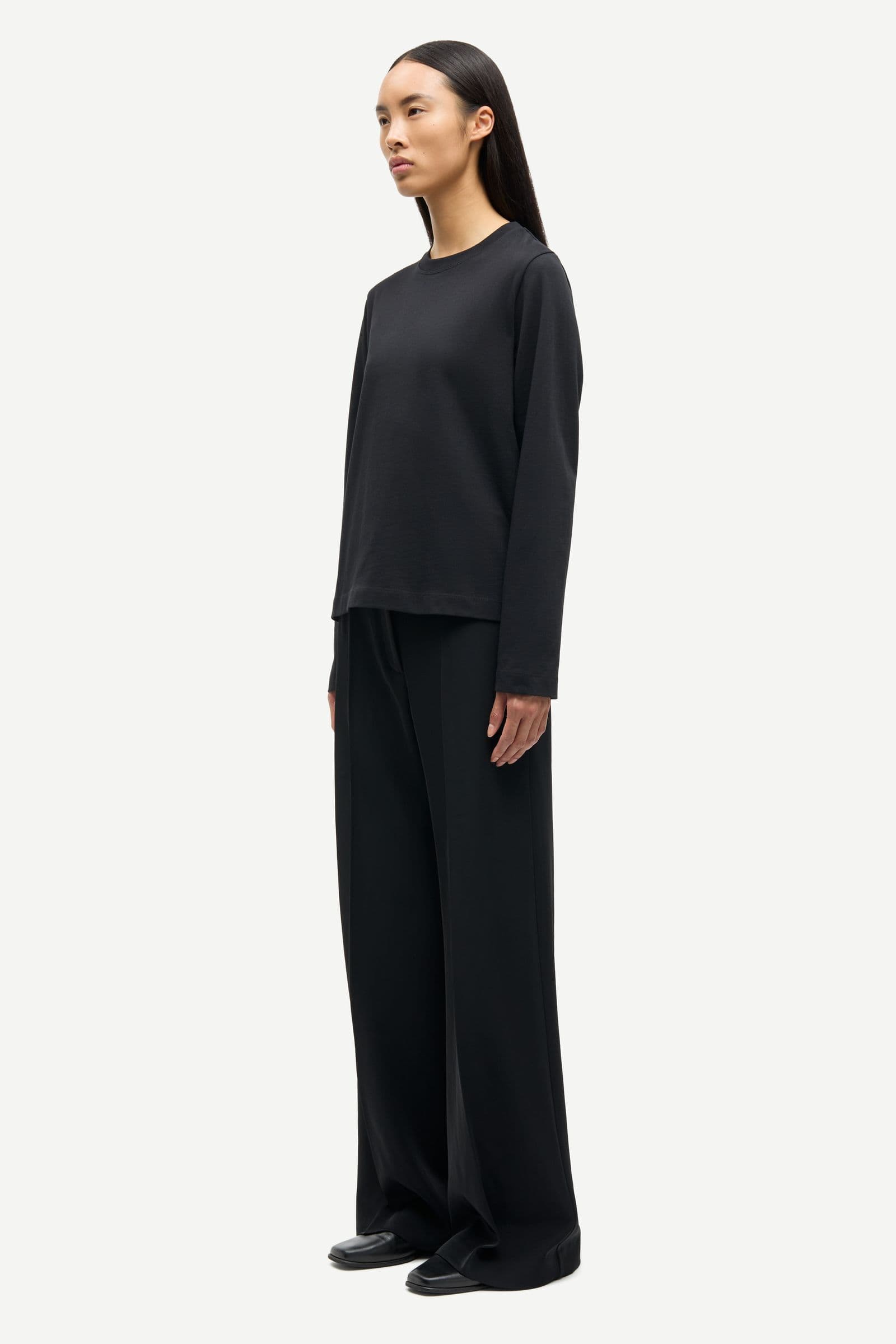 Sacamino ls t-shirt 6024 Black