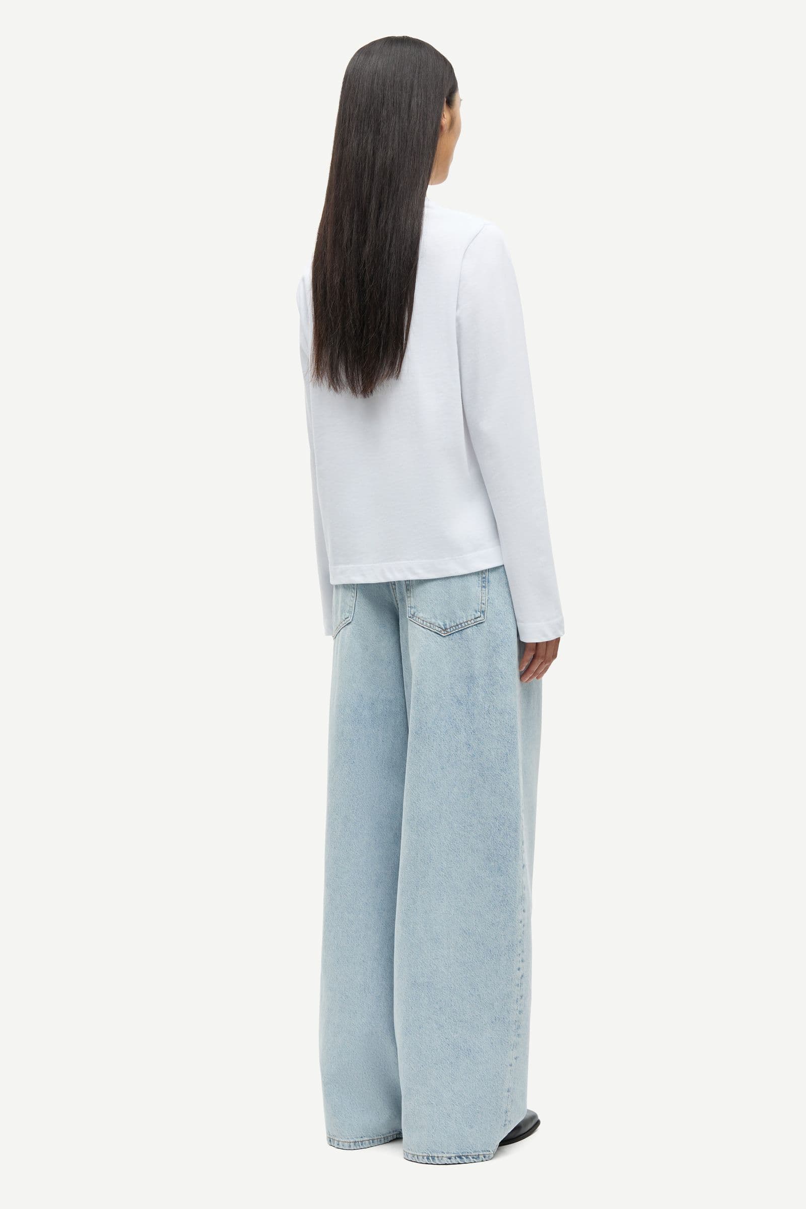 Sacamino ls t-shirt 6024 White