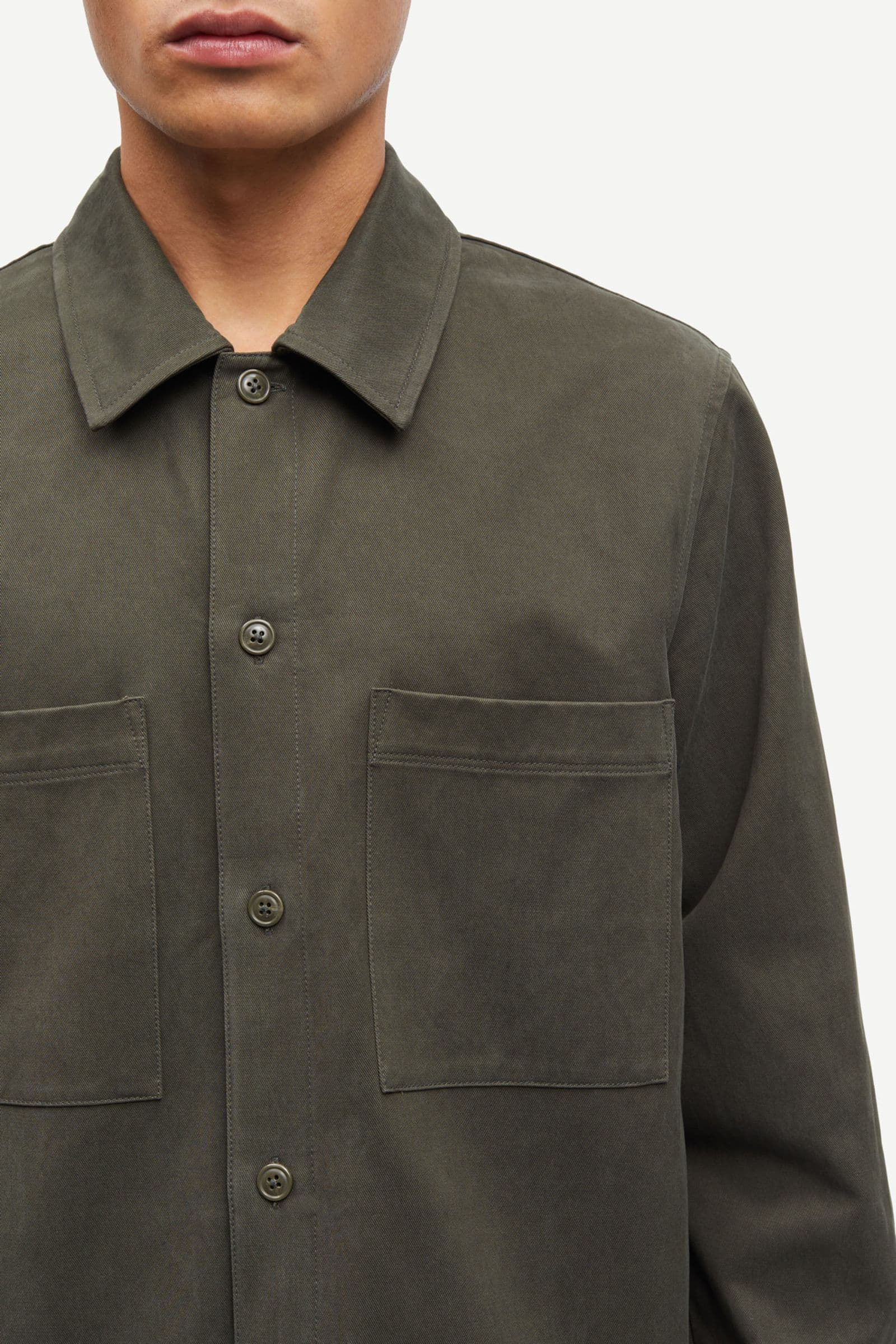 Sataka JB overshirt 13208 FOREST NIGHT