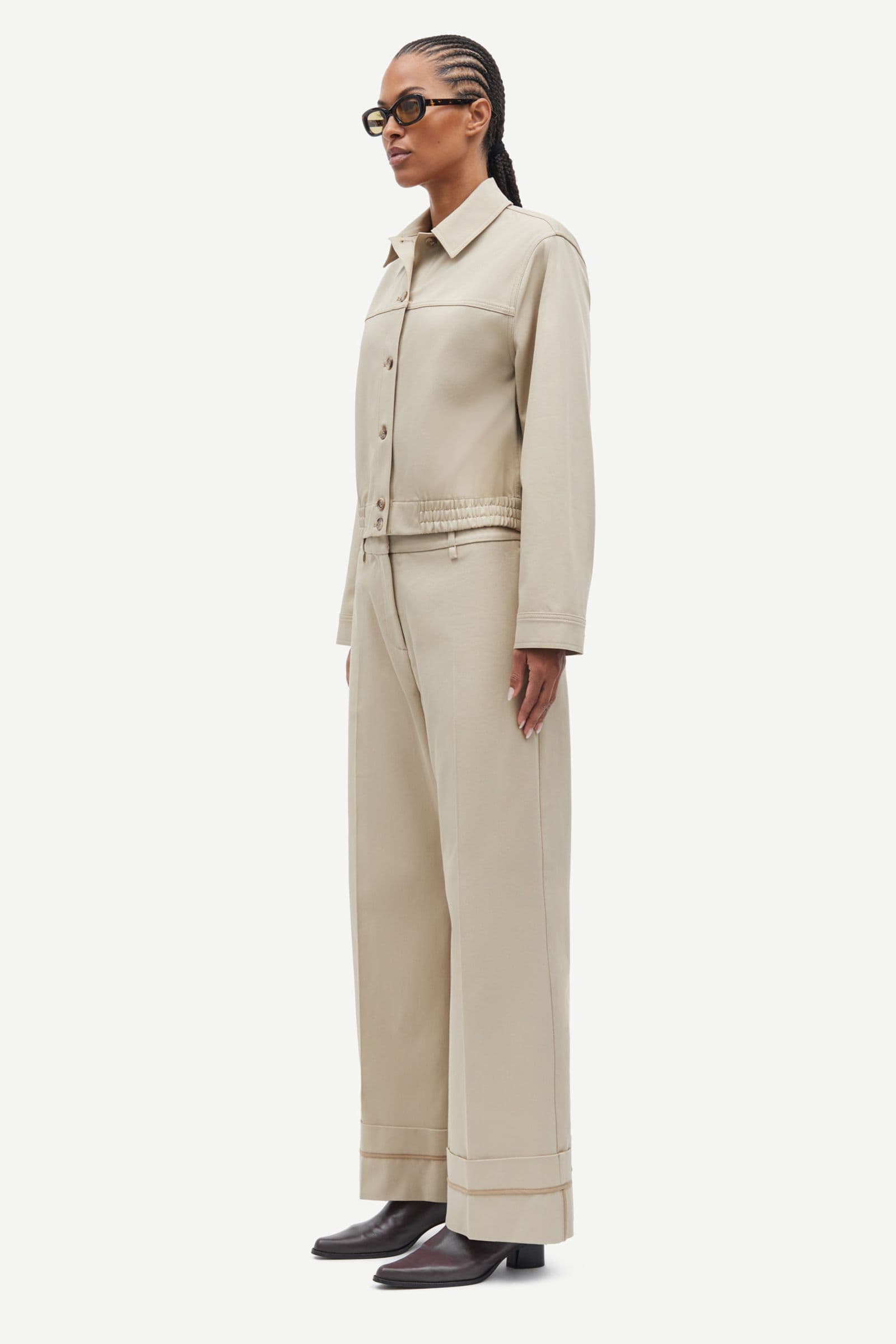 Saesmella shirt 15542 White Pepper