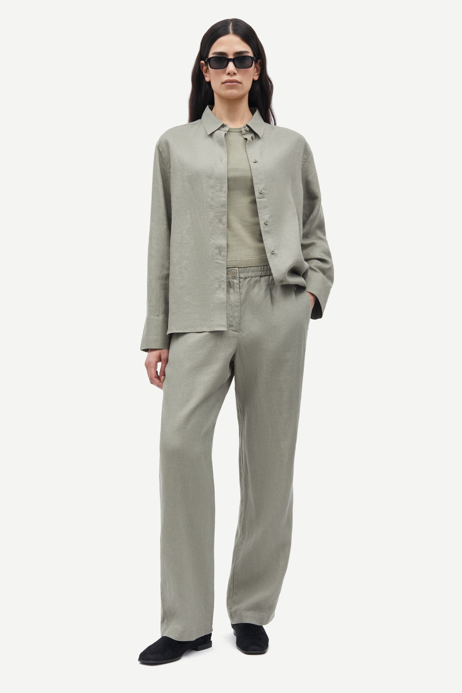 Sanot shirt 14329 Vetiver