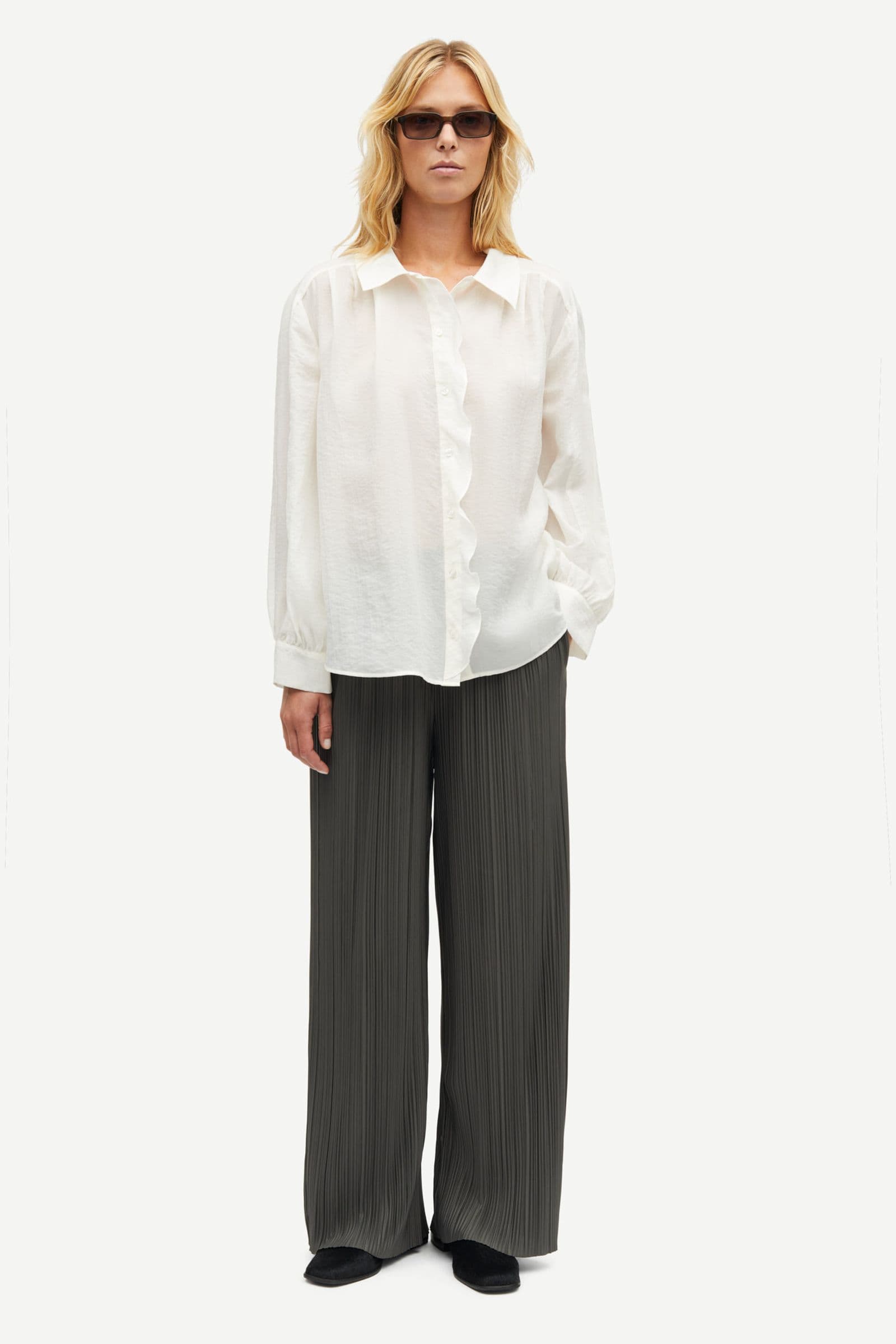 Sathistle blouse 15540 Egret