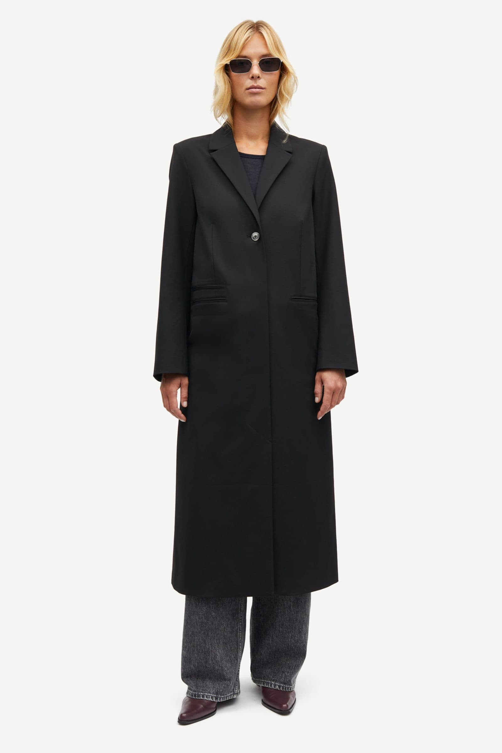 Safallon coat 15547 Black