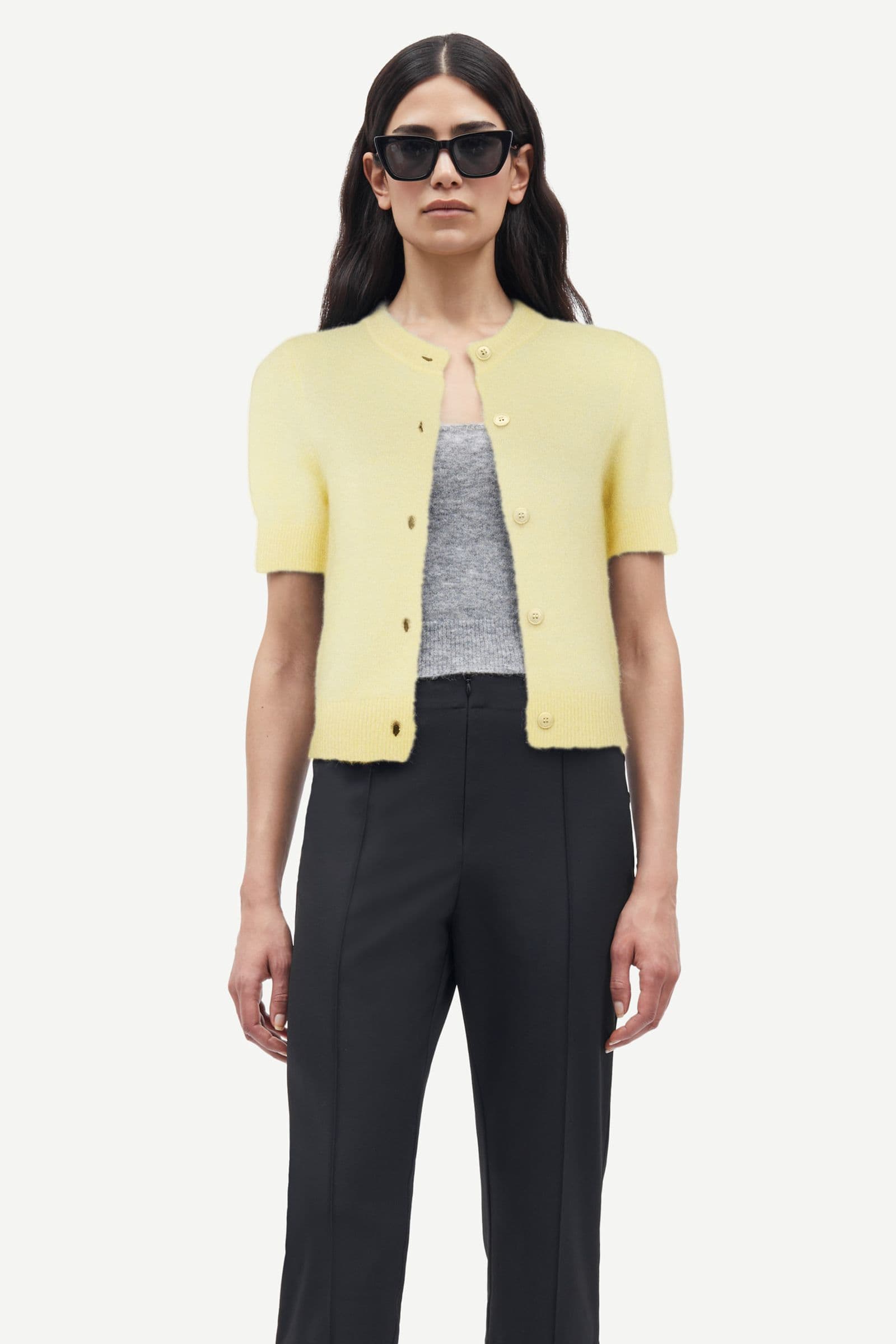 Sanoura ss cardigan 15556 Flan